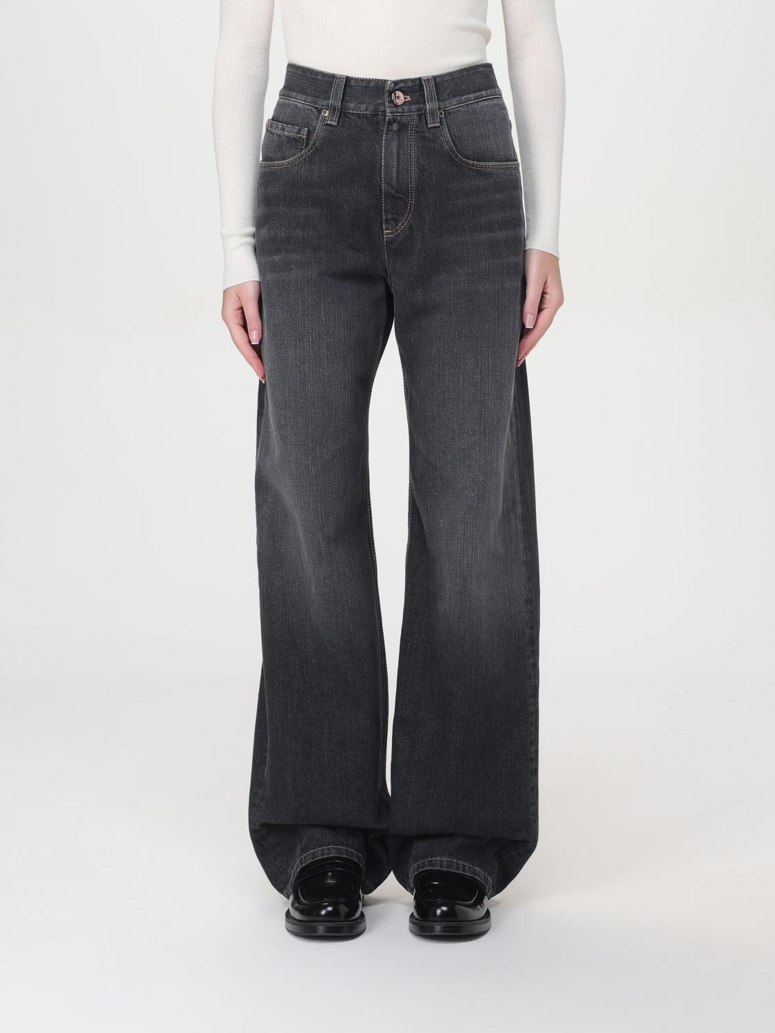 Brunello Cucinelli Jeans BRUNELLO CUCINELLI Woman color Denim