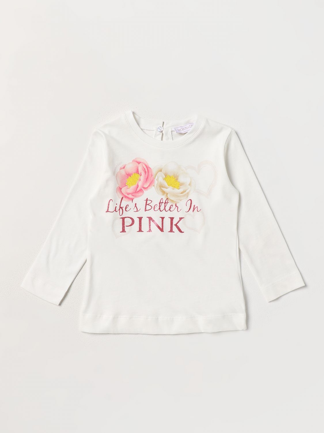 Monnalisa T-Shirt MONNALISA Kids colour White