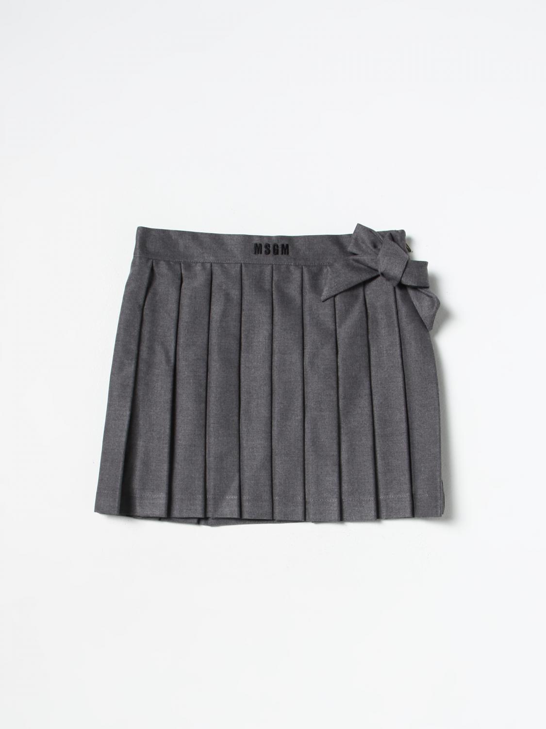 Msgm Kids Skirt MSGM KIDS Kids colour Grey