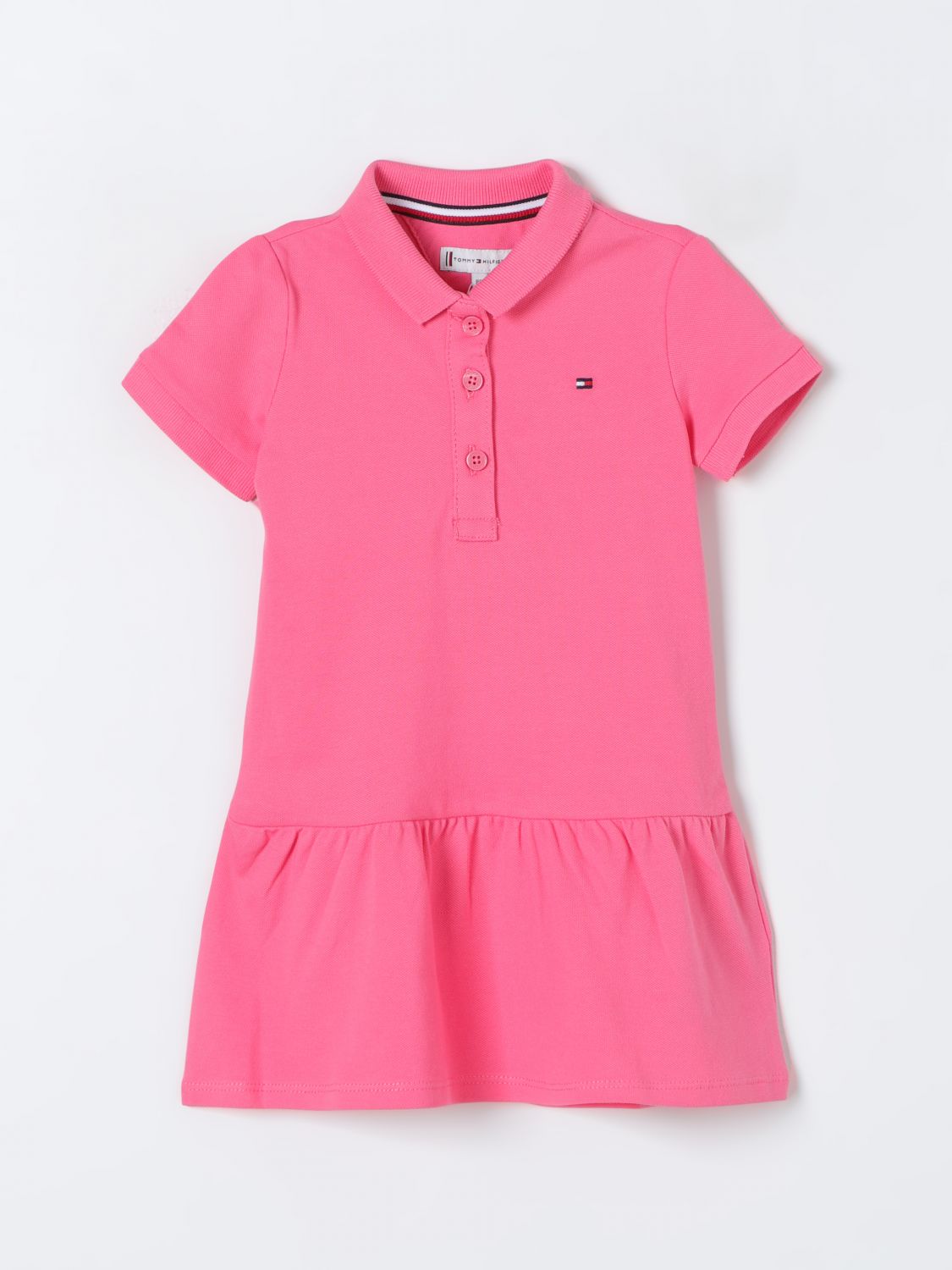 Tommy Hilfiger Dress TOMMY HILFIGER Kids color Pink