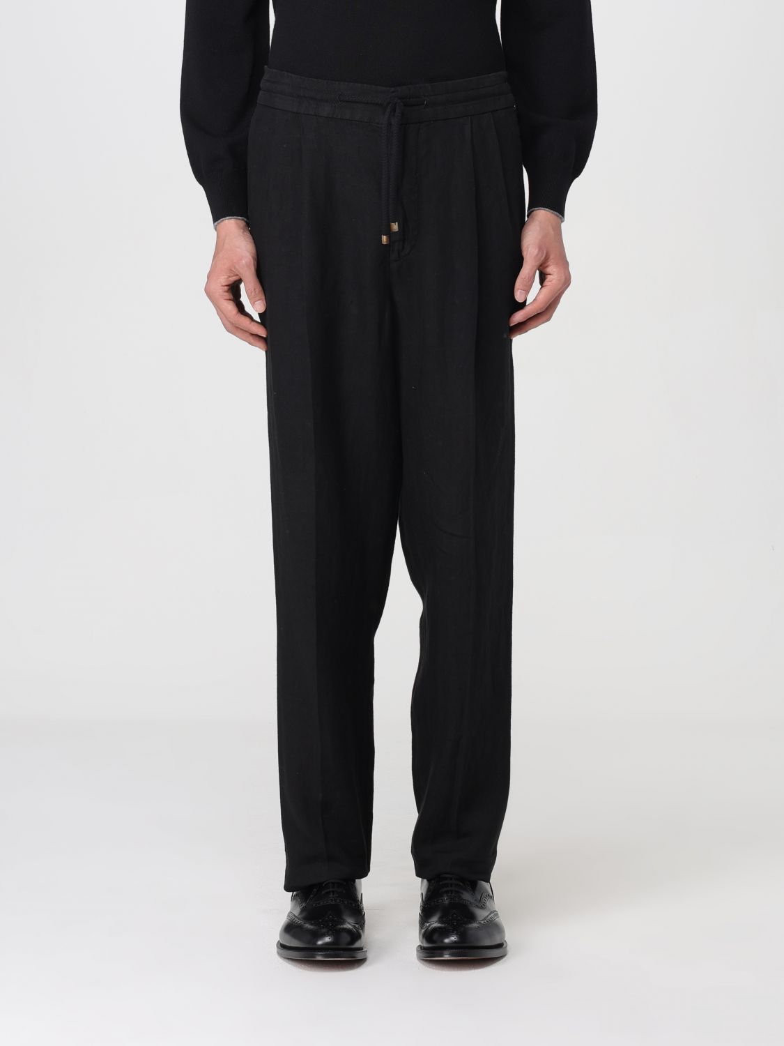 Brunello Cucinelli Trousers BRUNELLO CUCINELLI Men colour Black