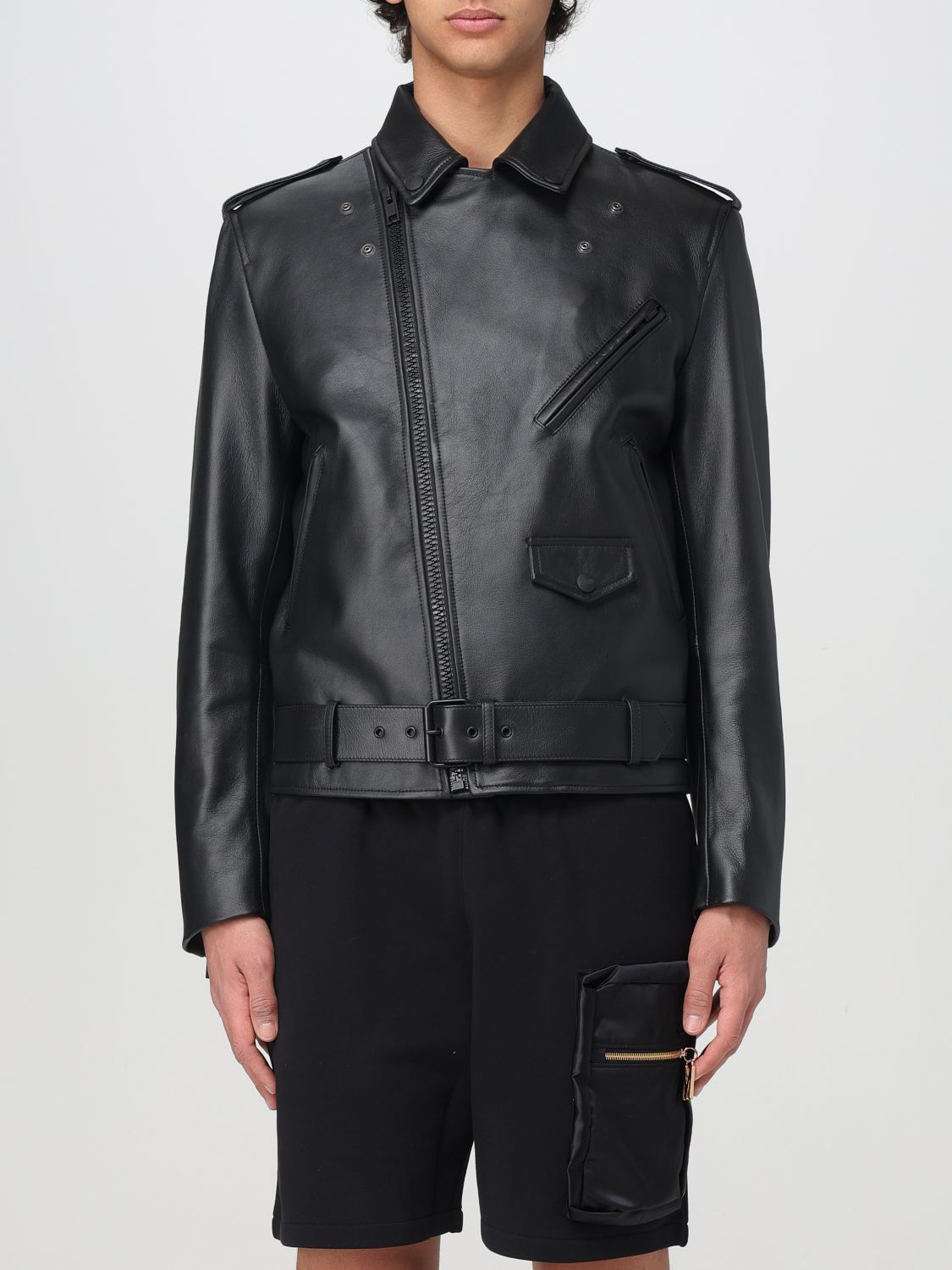 Moschino Couture Coat MOSCHINO COUTURE Men colour Black