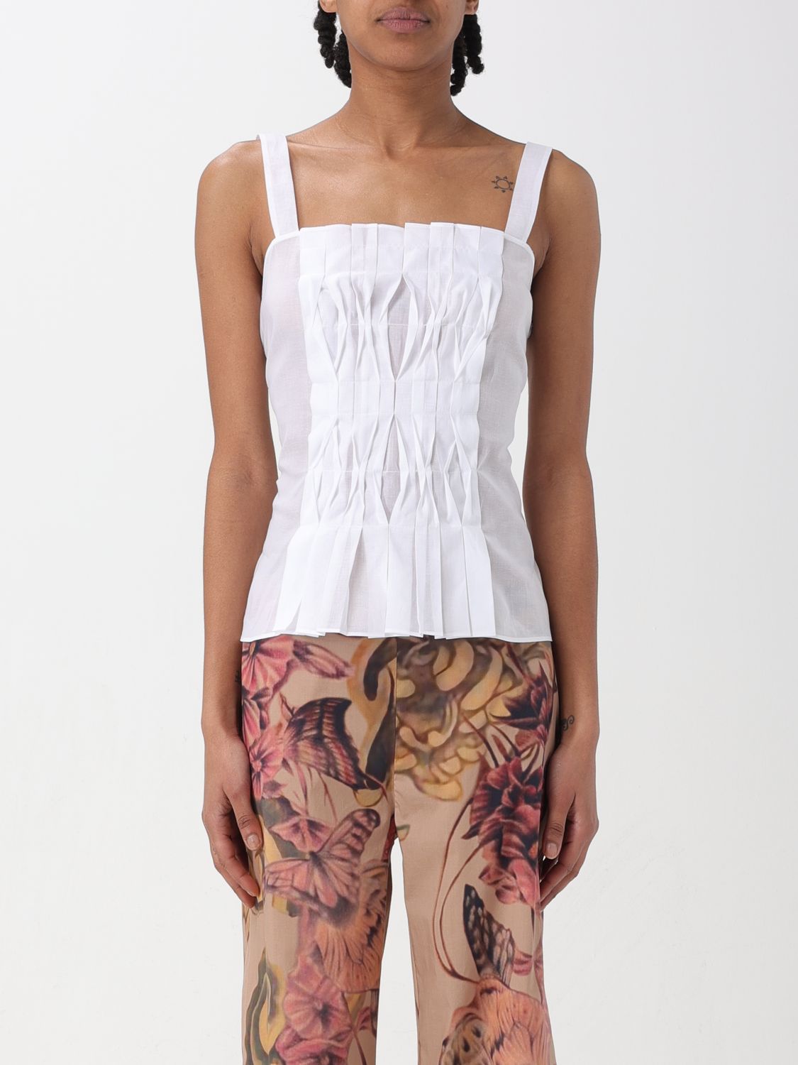 Alberta Ferretti Top ALBERTA FERRETTI Woman colour White