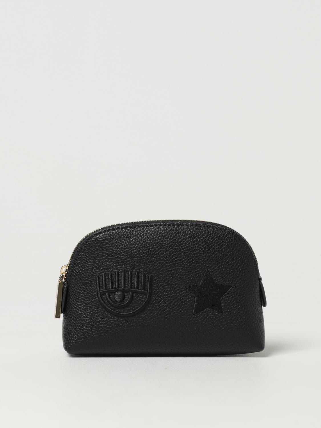 CHIARA FERRAGNI Cosmetic Case CHIARA FERRAGNI Woman colour Black 1