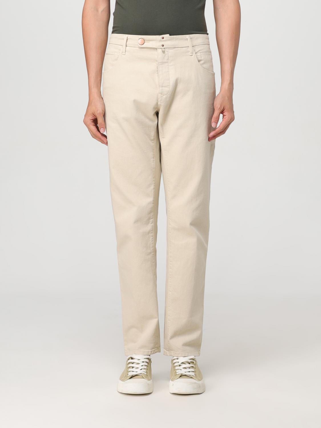 Incotex Pants INCOTEX Men color Natural