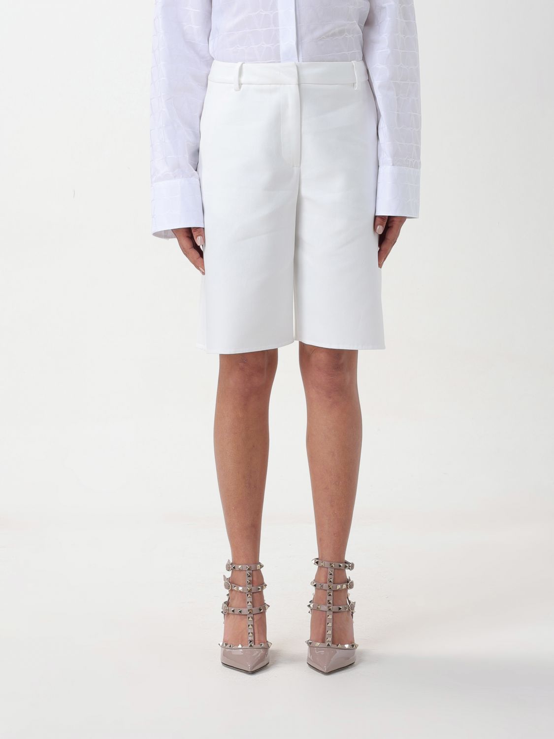 Valentino Short VALENTINO Woman colour White