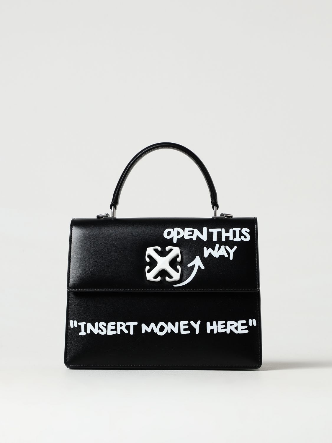 OFF-WHITE Handbag OFF-WHITE Woman colour Black