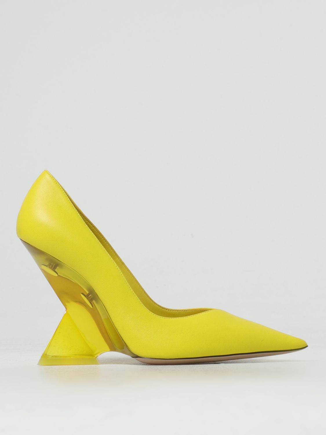 The Attico High Heel Shoes THE ATTICO Woman colour Yellow