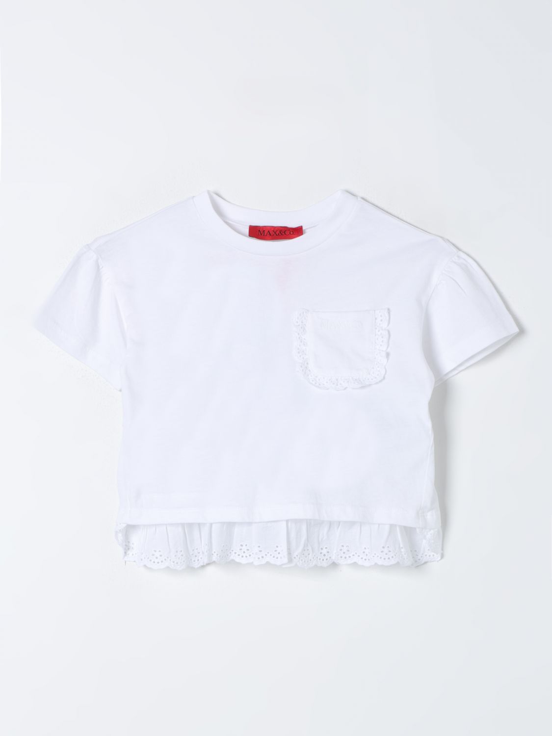  T-Shirt MAX & CO. KID Kids colour White