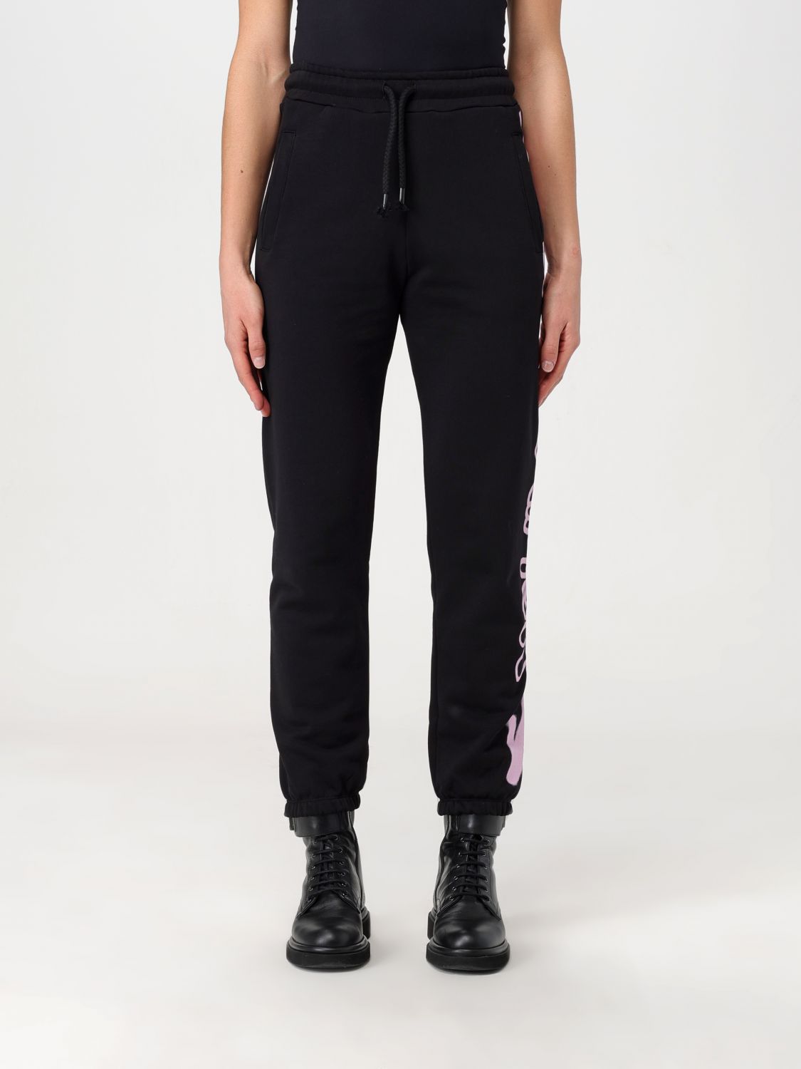 Disclaimer Trousers DISCLAIMER Woman colour Black