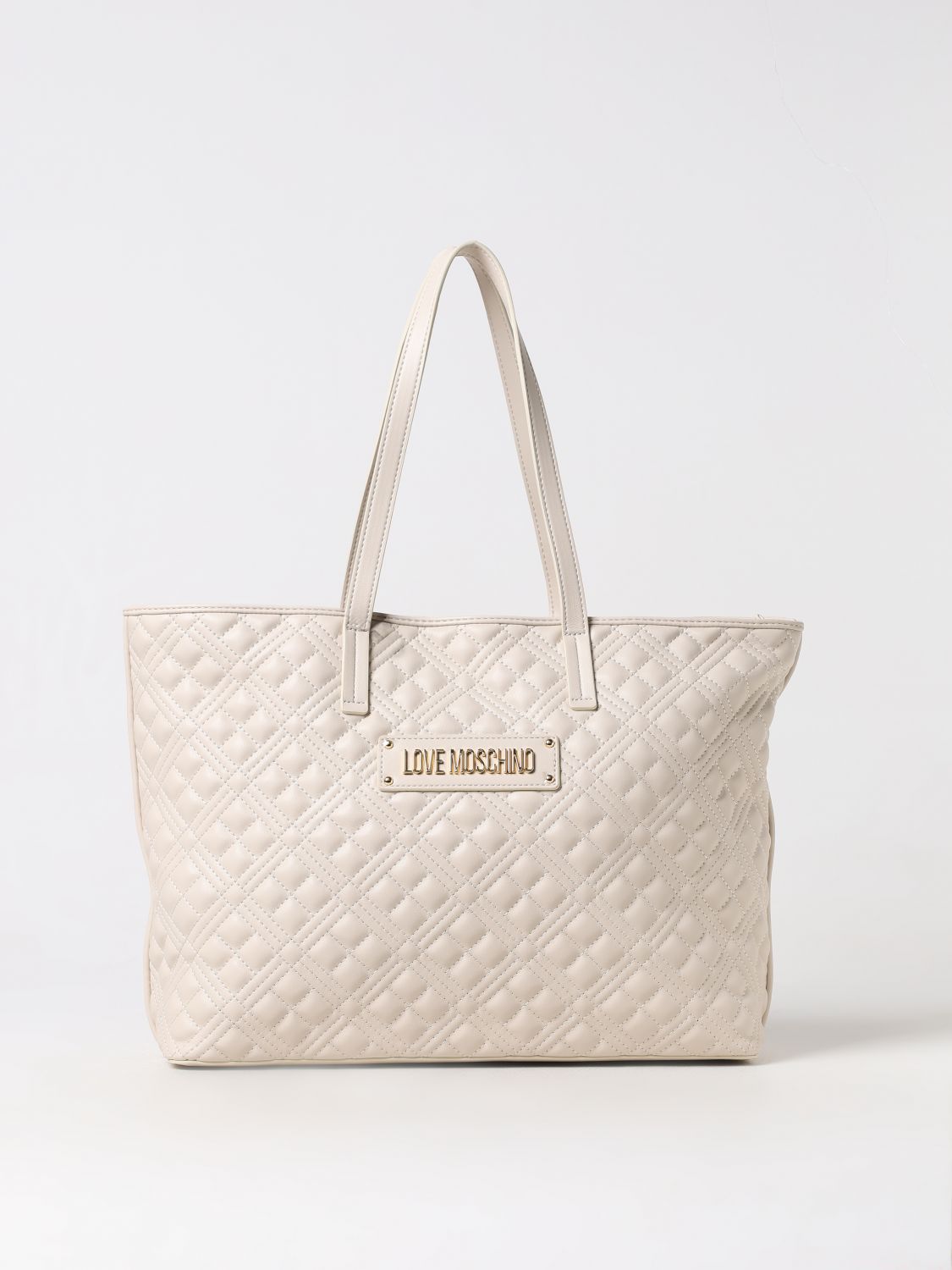 Love Moschino Tote Bags LOVE MOSCHINO Woman color Ivory