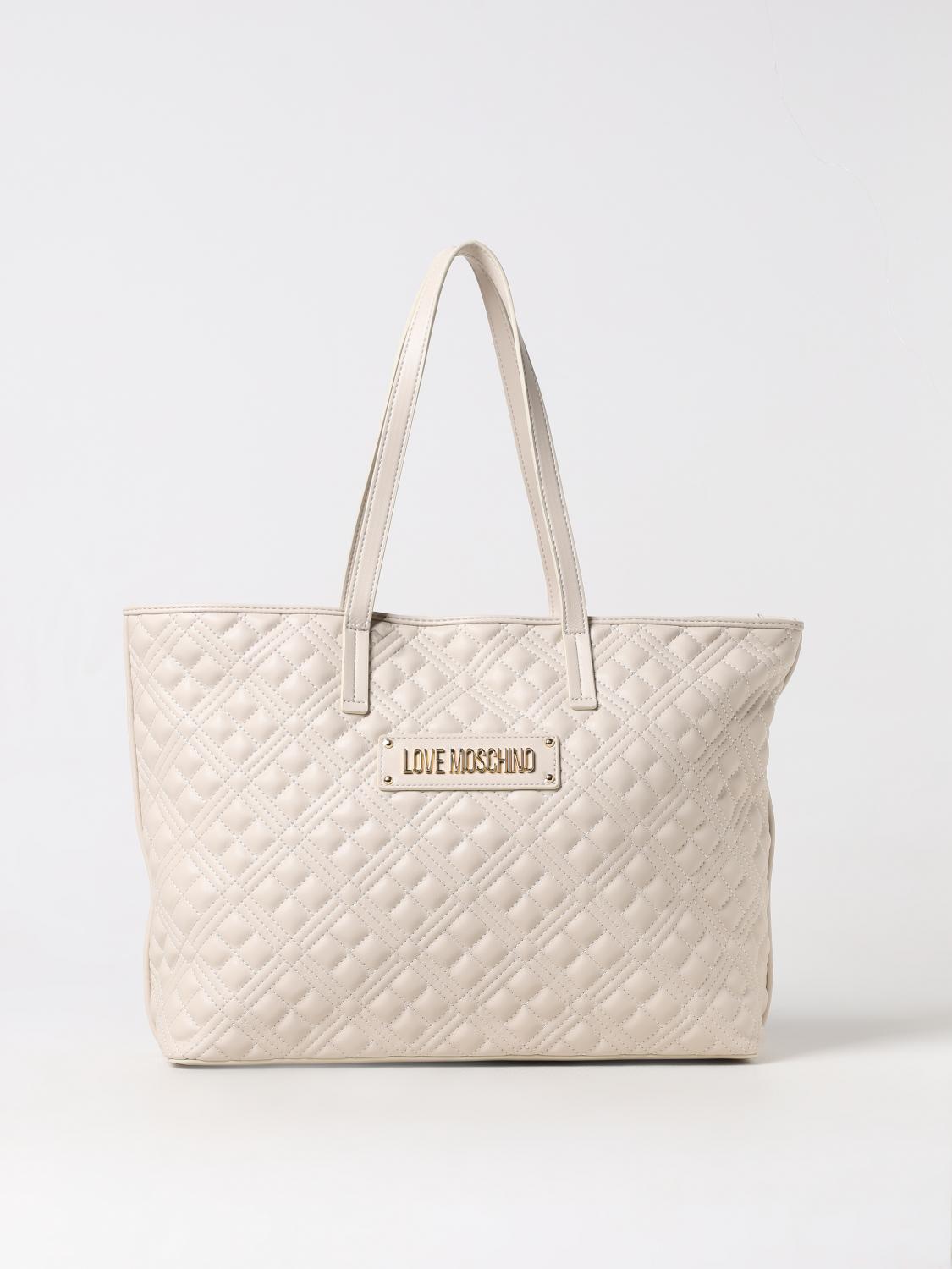 Love Moschino Tote Bags LOVE MOSCHINO Woman color Ivory