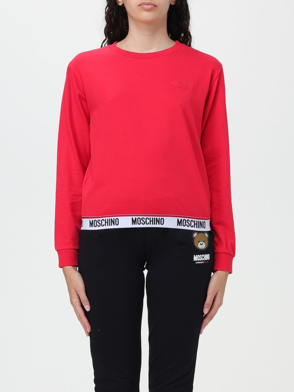 Moschino Underwear Sweatshirt MOSCHINO UNDERWEAR Woman colour Red