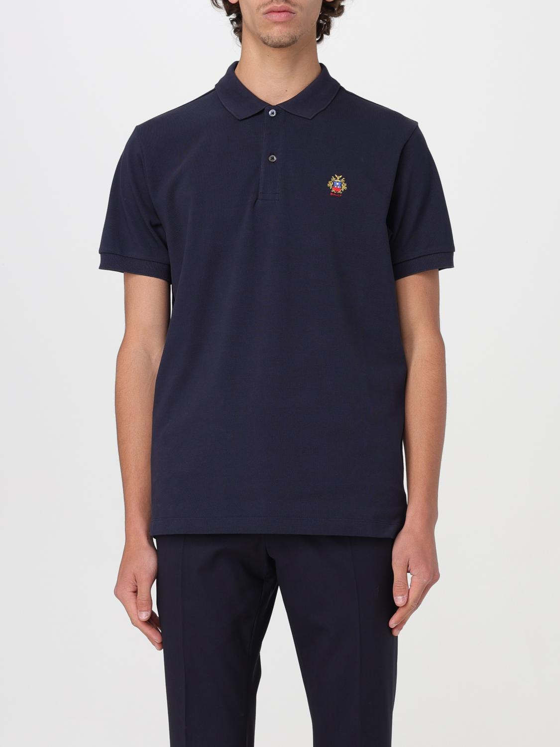 BALLY Polo Shirt BALLY Men color Blue