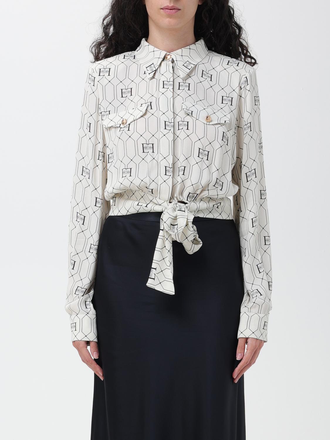 Elisabetta Franchi Shirt ELISABETTA FRANCHI Woman colour Butter