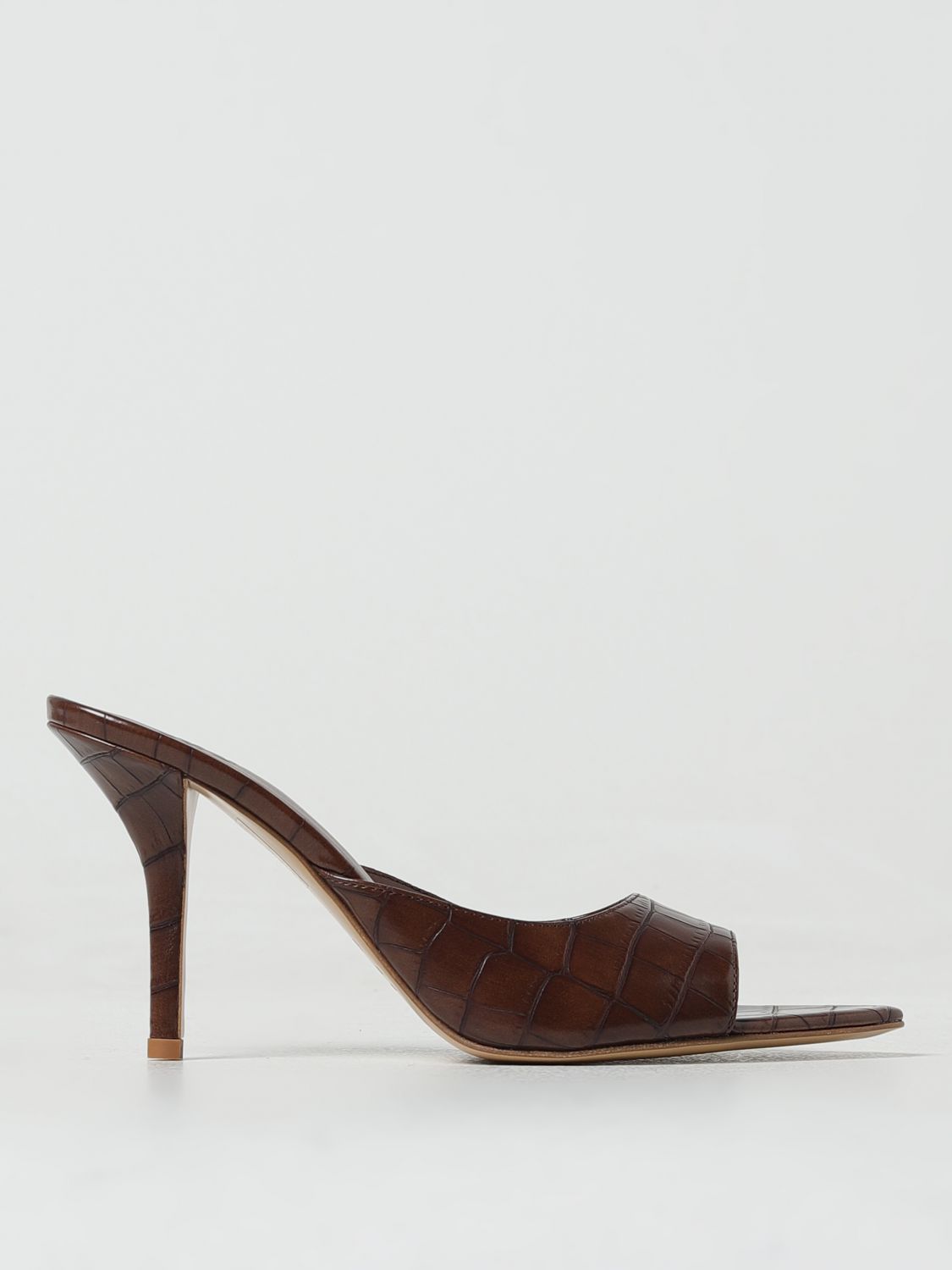 Gia Borghini Heeled Sandals GIA BORGHINI Woman colour Brown