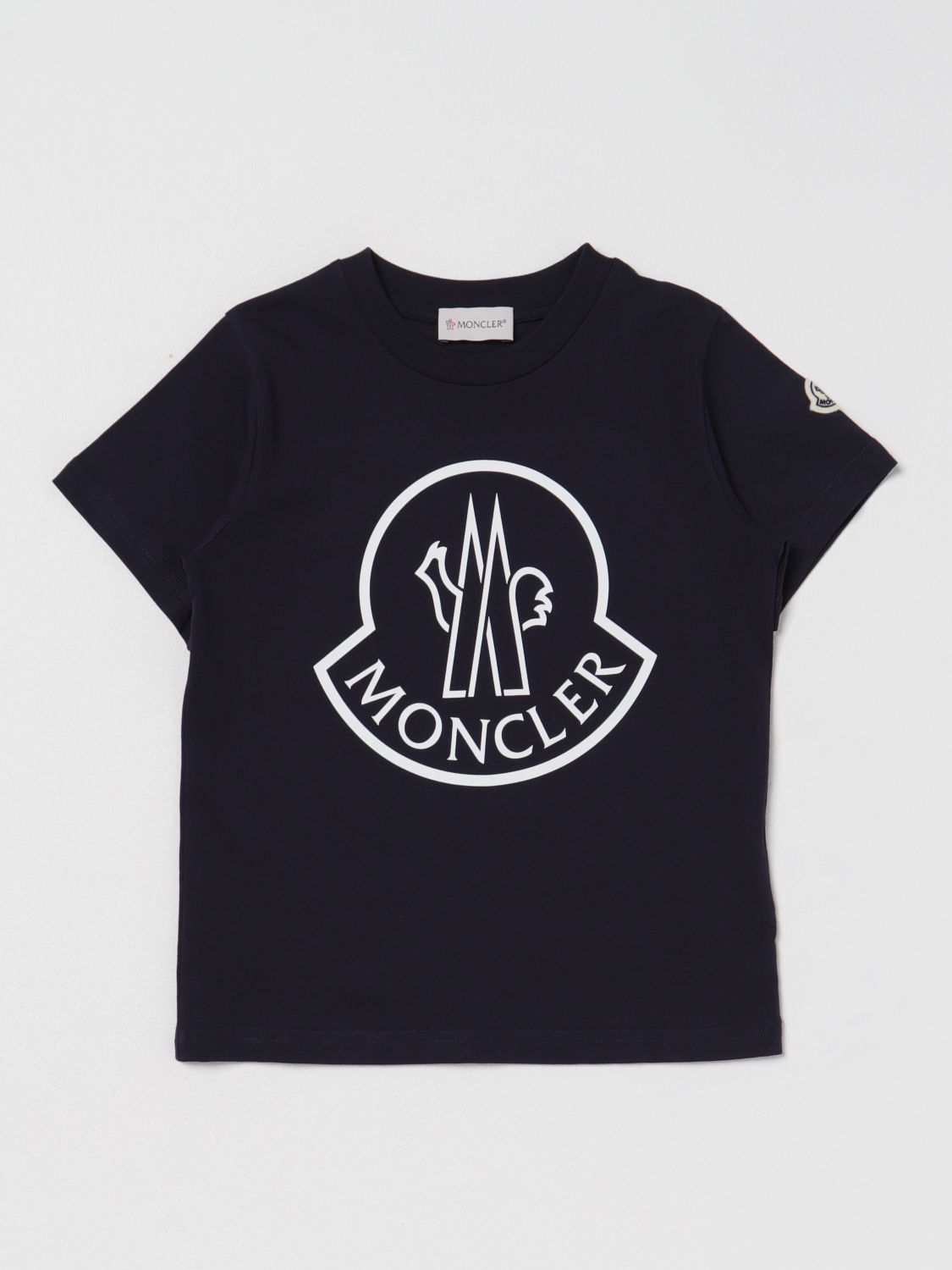 Moncler T-Shirt MONCLER Kids colour Blue