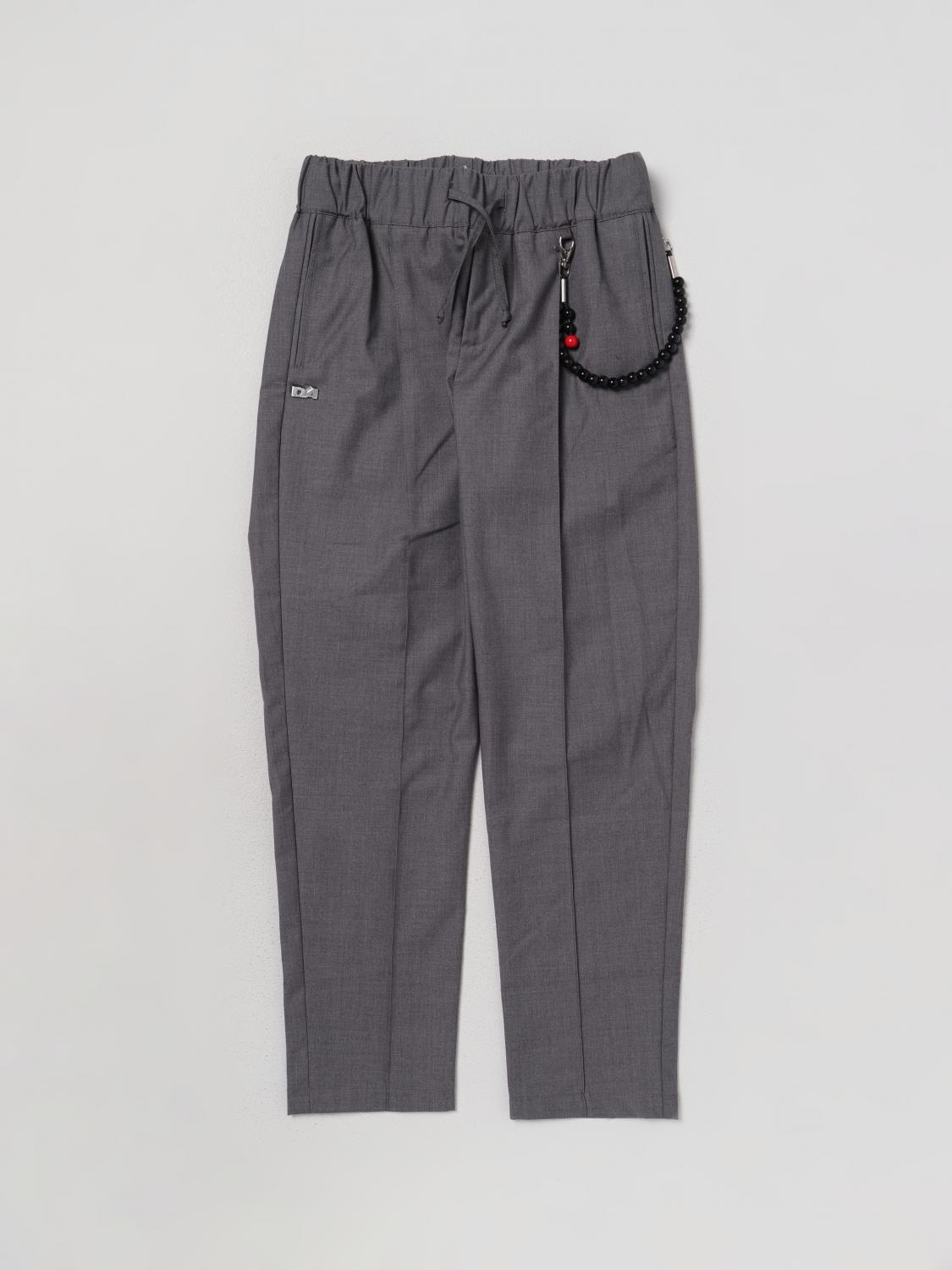 Daniele Alessandrini Trousers DANIELE ALESSANDRINI Kids colour Grey