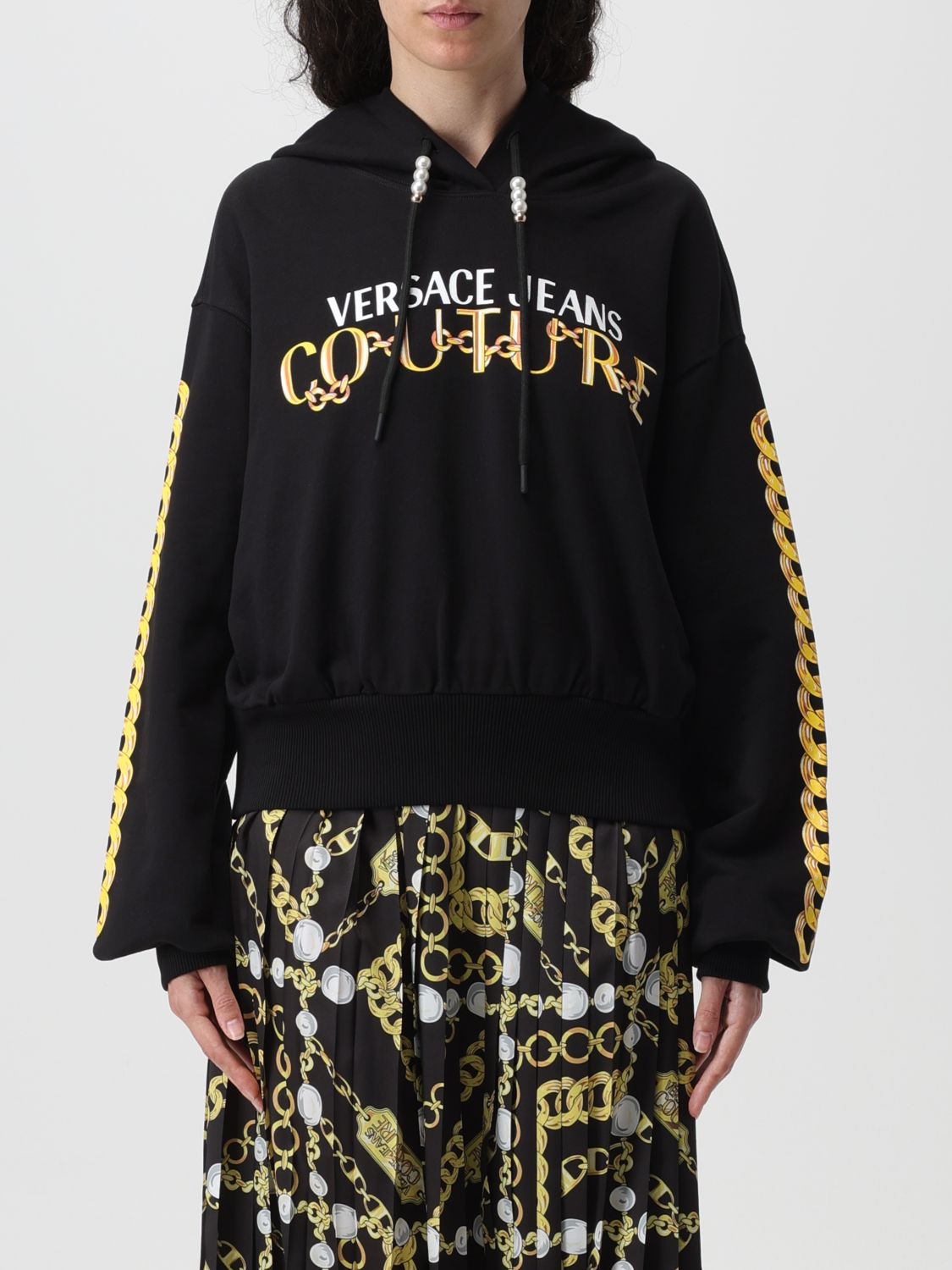 Versace Jeans Couture Sweatshirt VERSACE JEANS COUTURE Woman colour Black