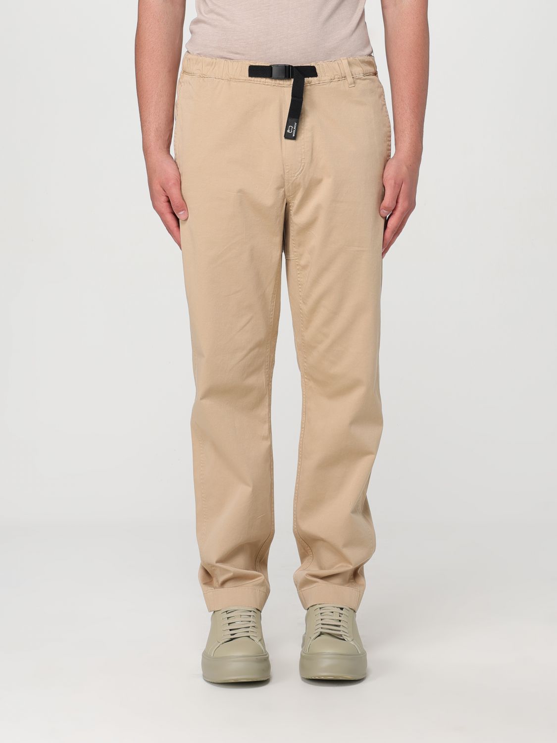 Woolrich Trousers WOOLRICH Men colour Sand