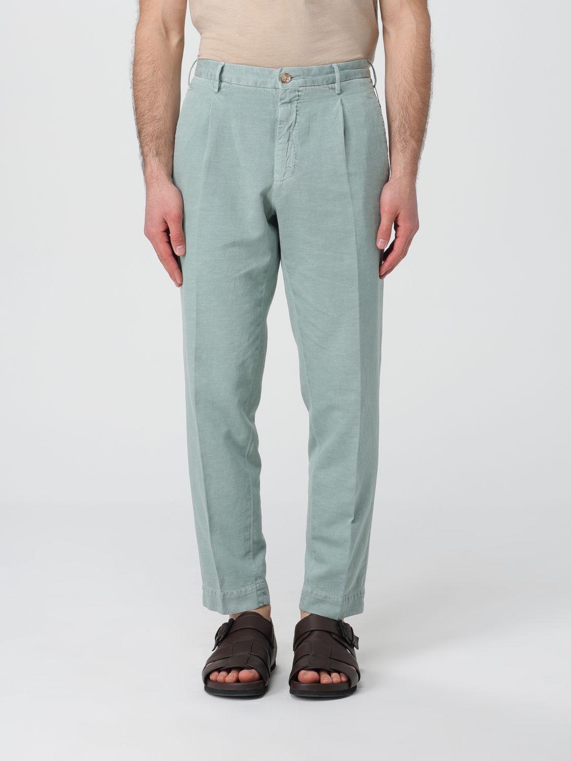 Incotex Trousers INCOTEX Men colour Green