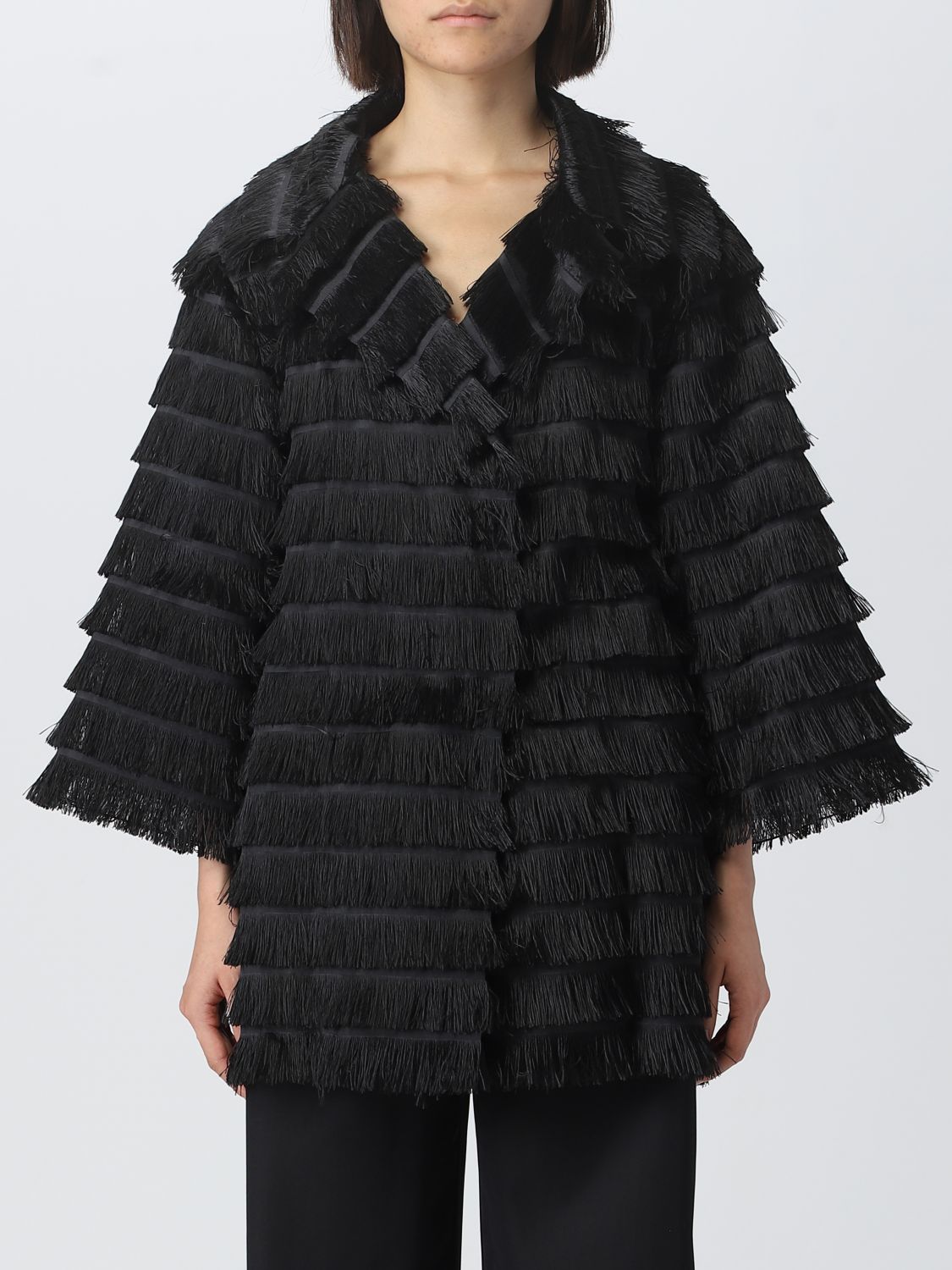 Alberta Ferretti Jacket ALBERTA FERRETTI Woman colour Black