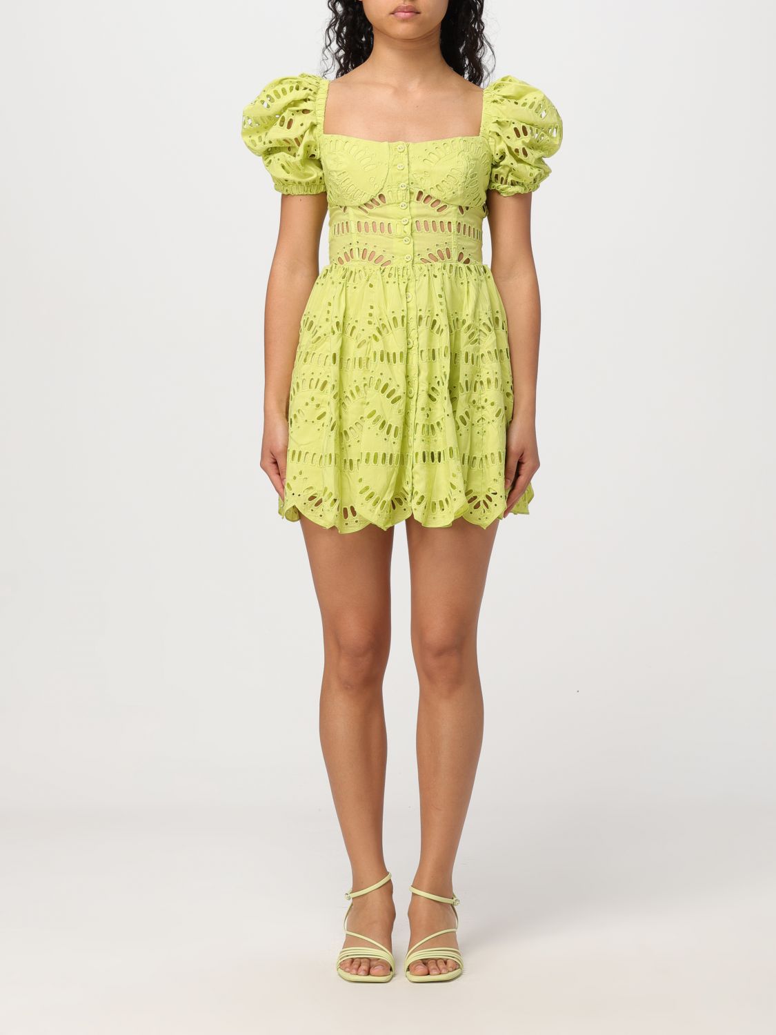 Charo Ruiz Dress CHARO RUIZ Woman colour Lime