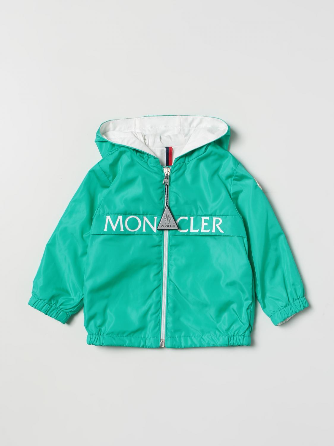 Moncler Jacket MONCLER Kids colour Green