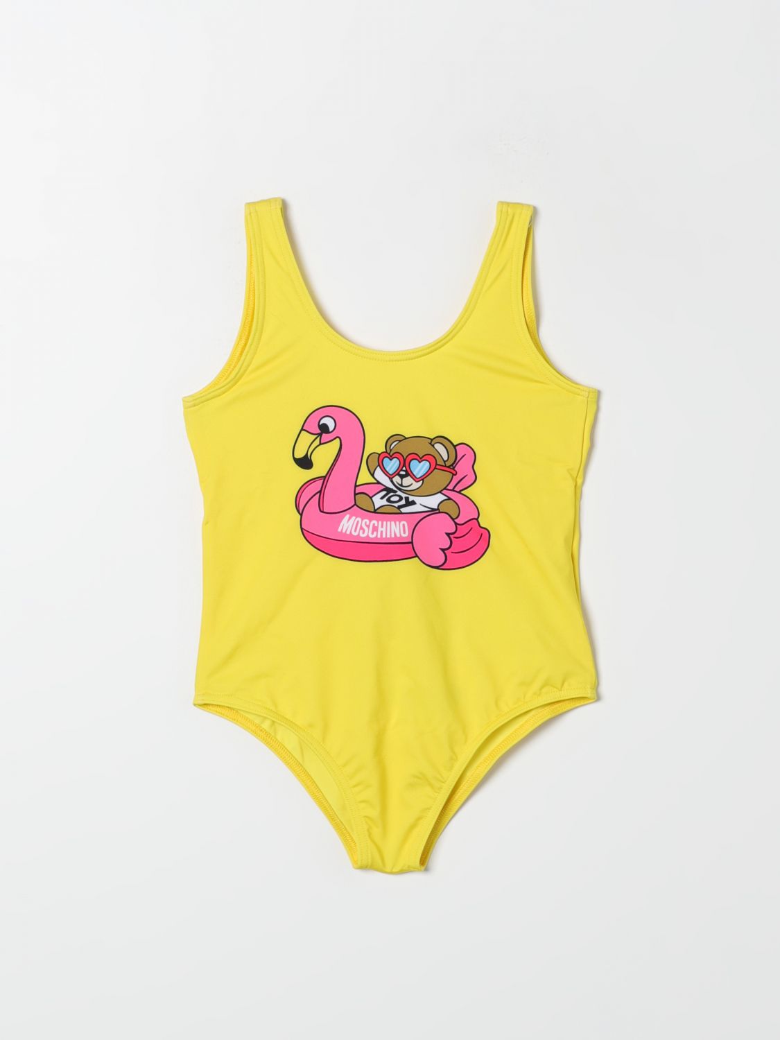  Swimsuit MOSCHINO KID Kids colour Yellow