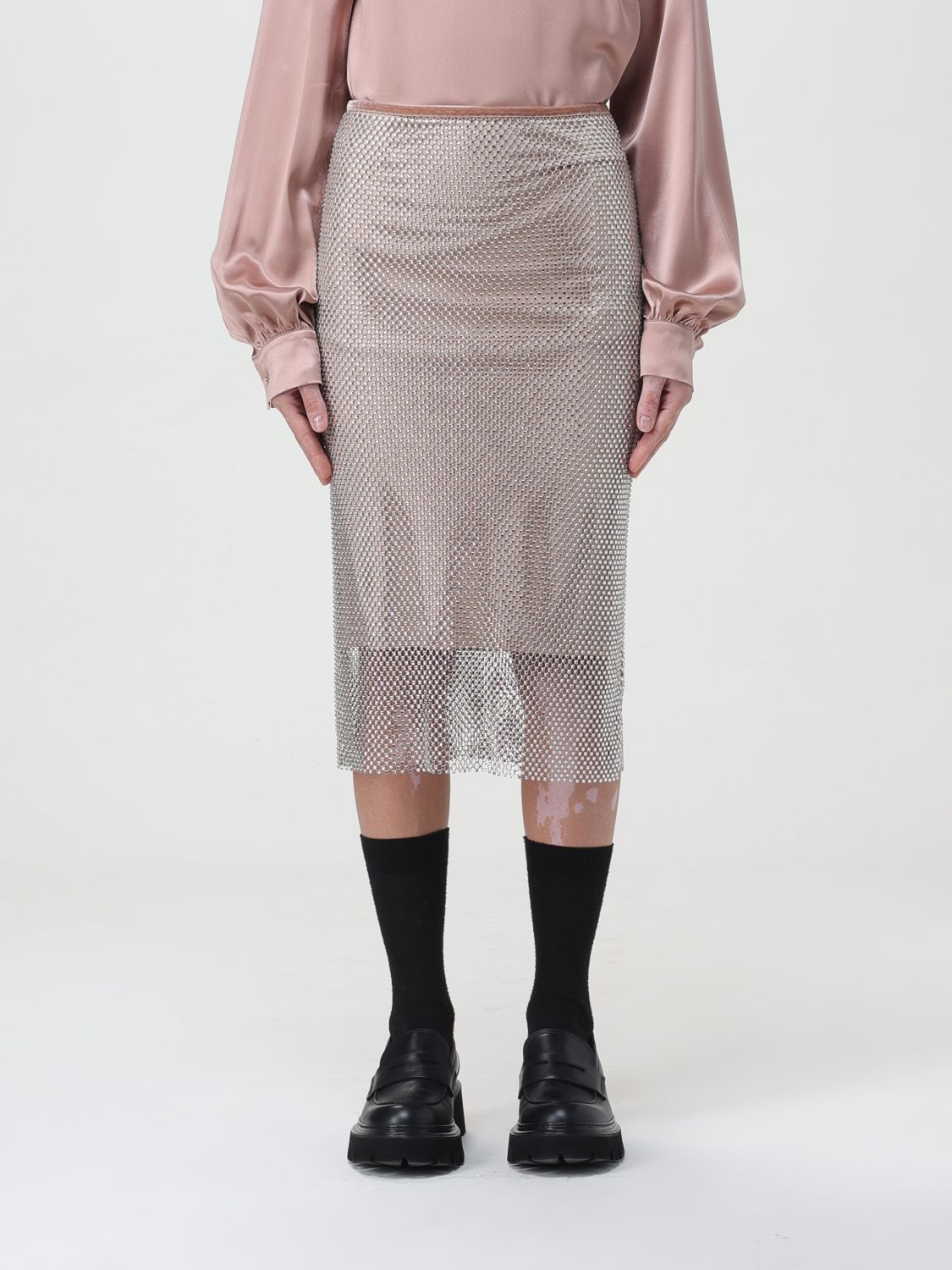 Sportmax Skirt SPORTMAX Woman colour Nude