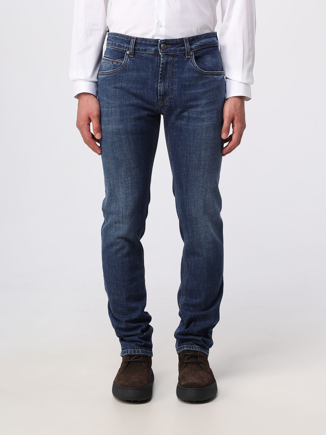 Fay Jeans FAY Men colour Royal Blue