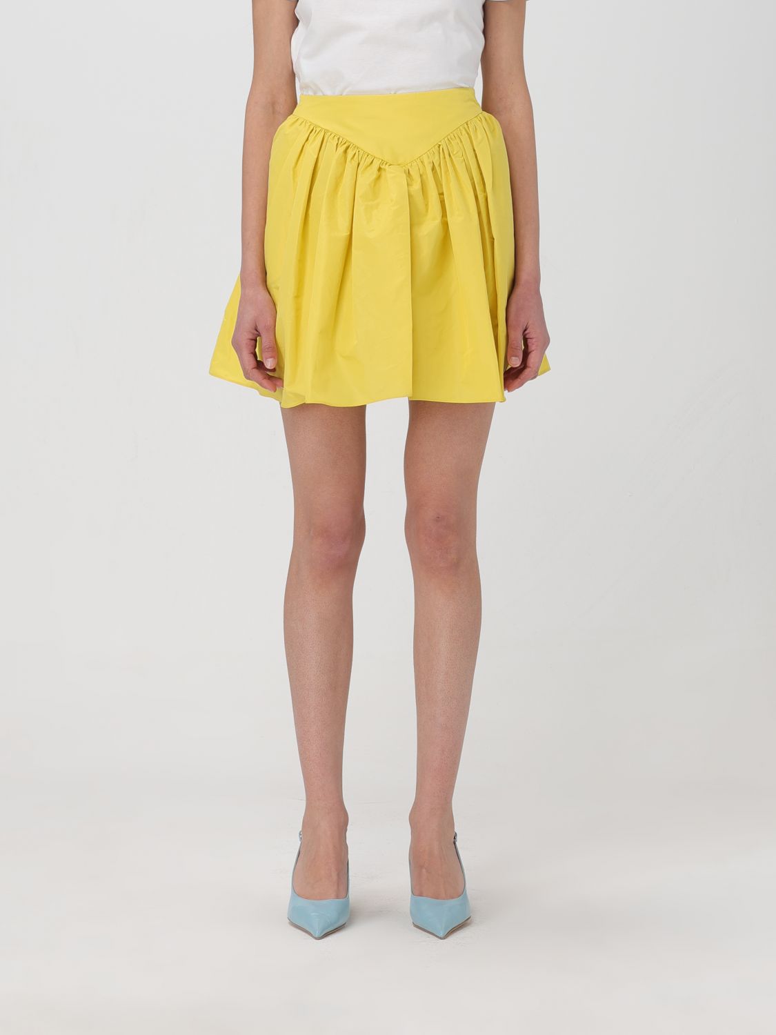 Pinko Skirt PINKO Woman colour Yellow