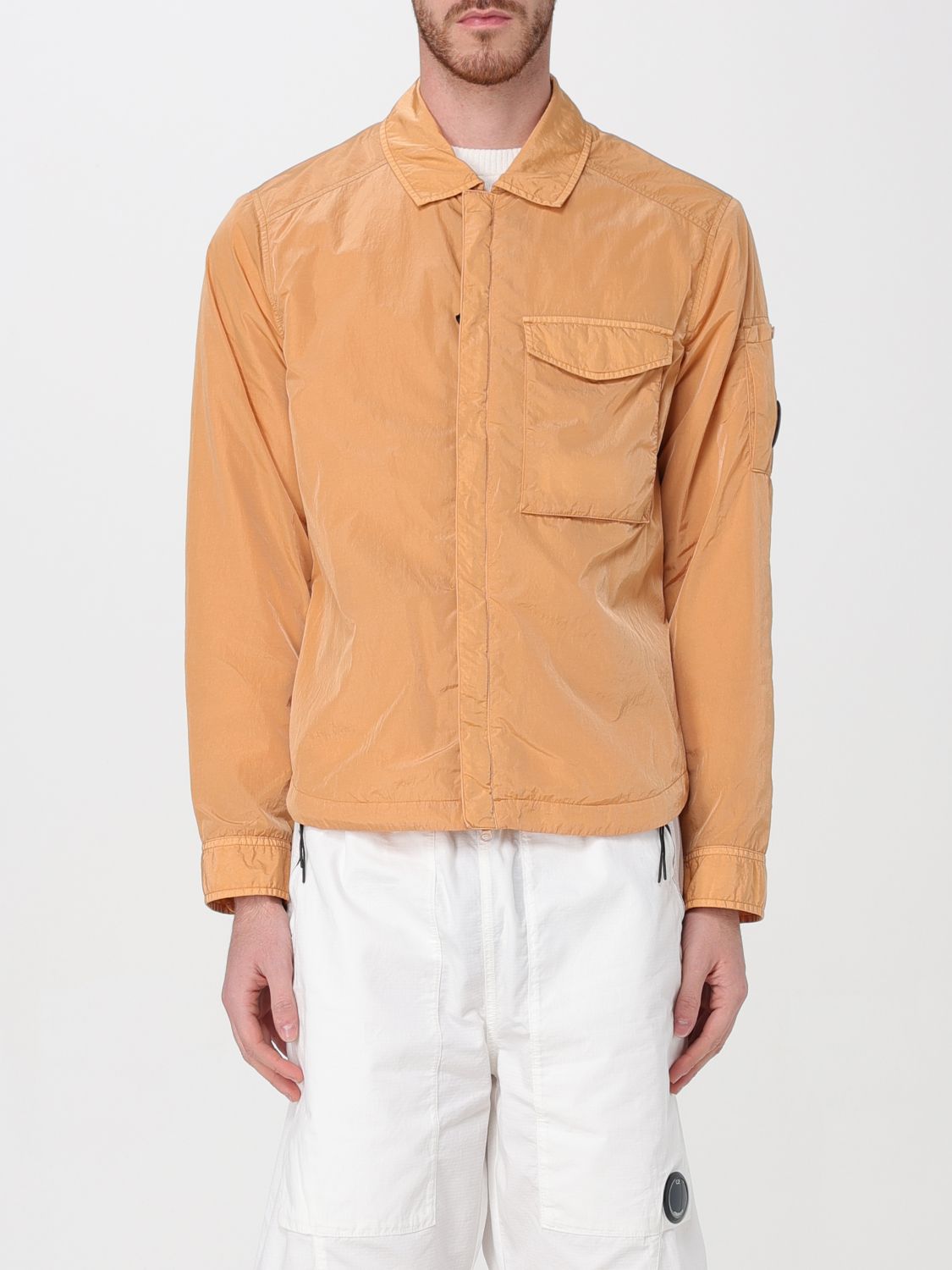 C.P. Company Jacket C. P. COMPANY Men color Straw Yellow