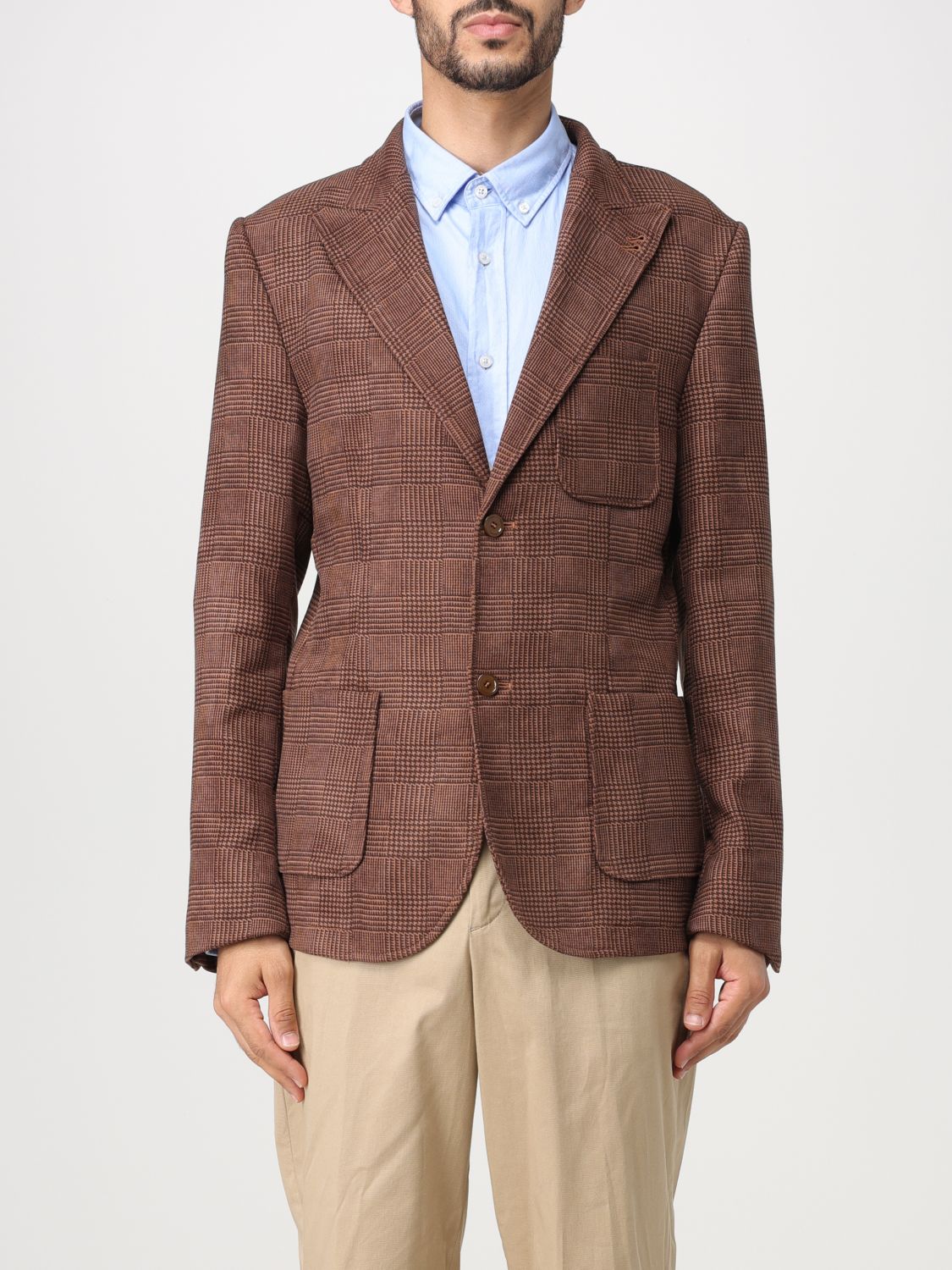 Daniele Alessandrini Jacket DANIELE ALESSANDRINI Men colour Tobacco