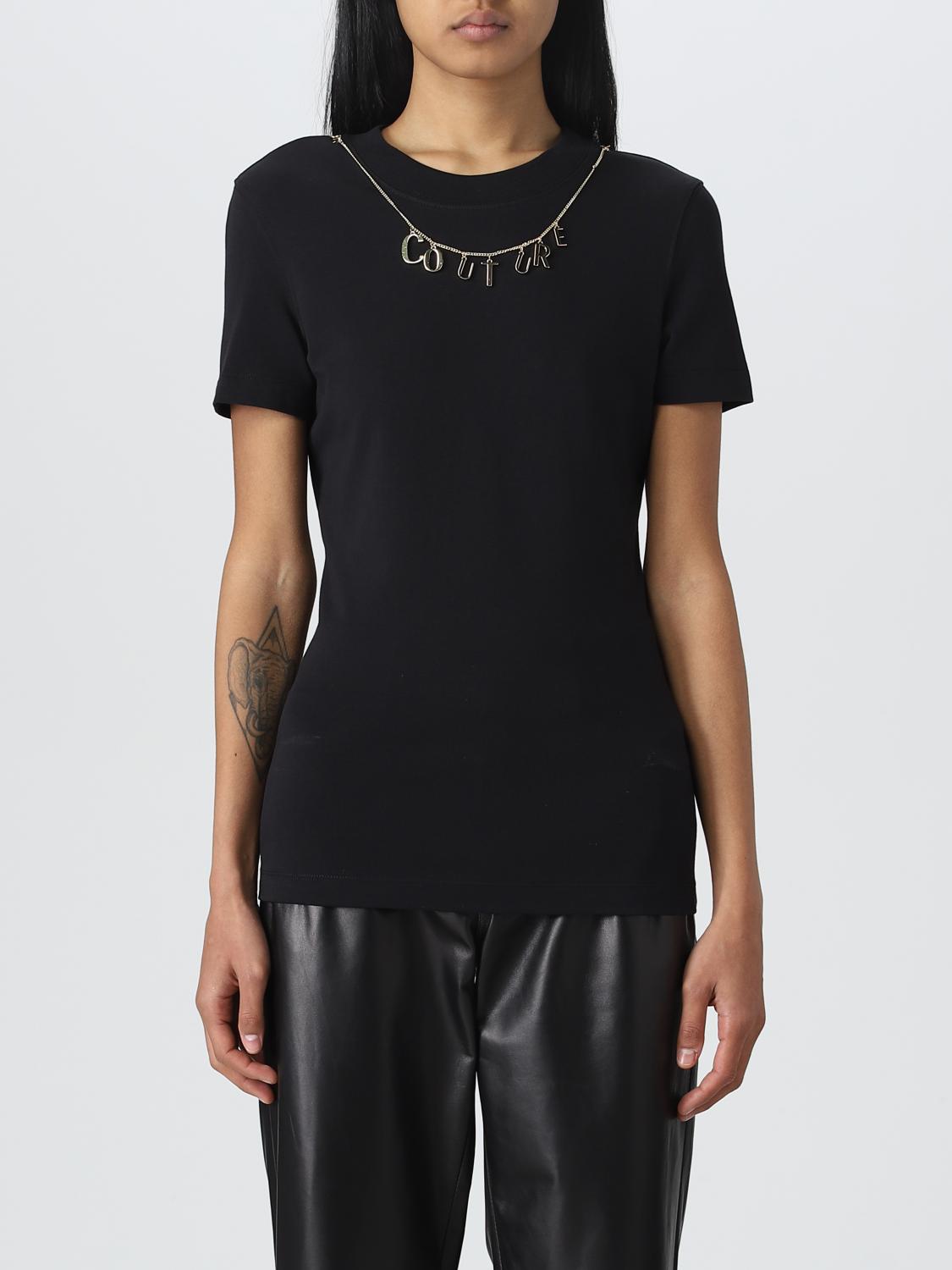 Versace Jeans Couture T-Shirt VERSACE JEANS COUTURE Woman colour Black