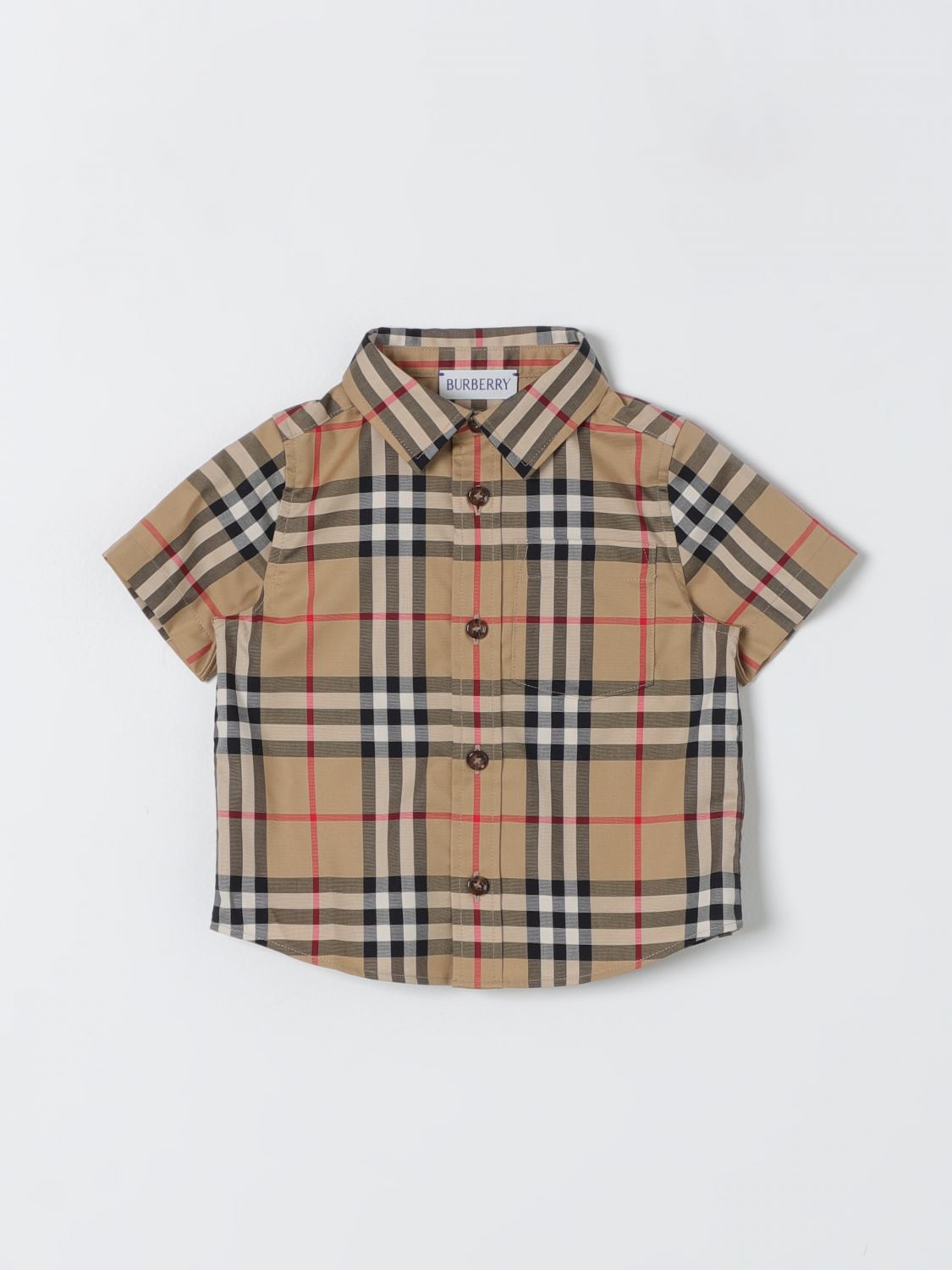 Burberry Kids Shirt BURBERRY KIDS Kids colour Beige