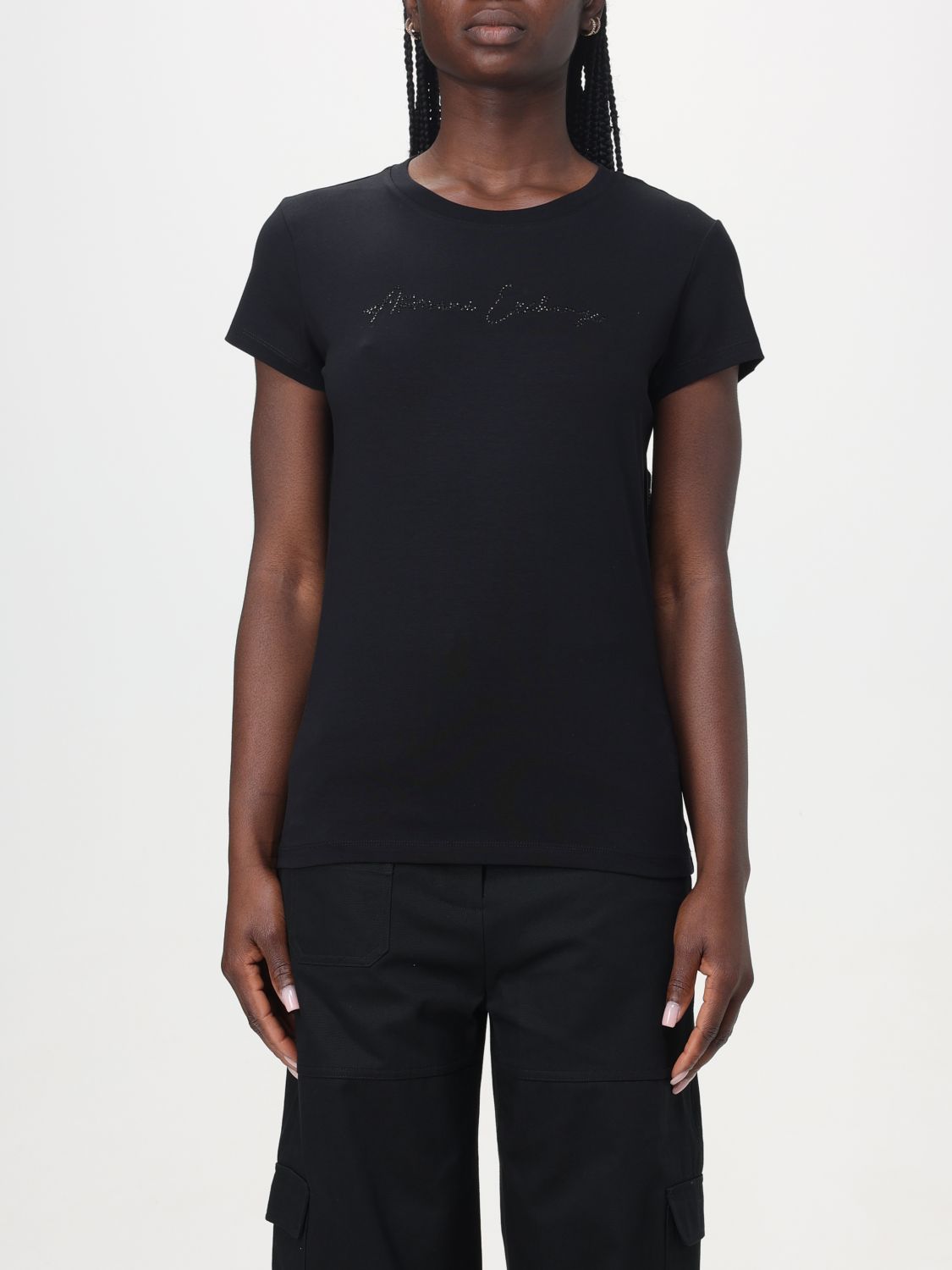 Armani Exchange T-Shirt ARMANI EXCHANGE Woman colour Black