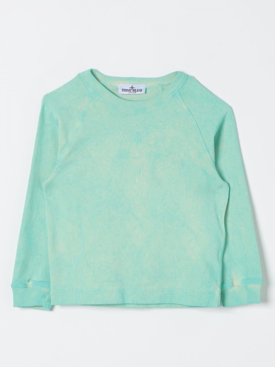 Stone Island Junior Sweater STONE ISLAND JUNIOR Kids color Green