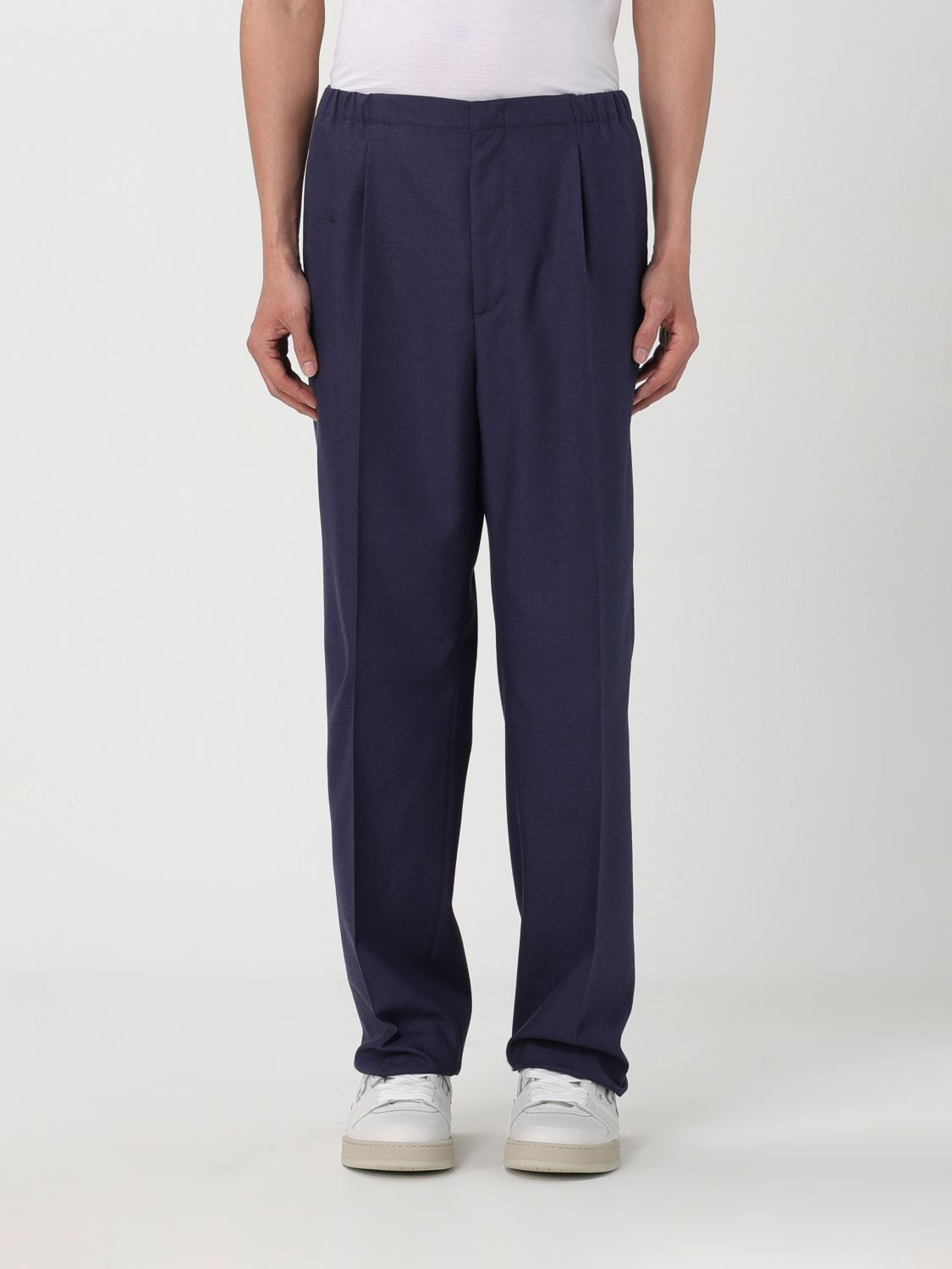 FENDI Trousers FENDI Men colour Blue