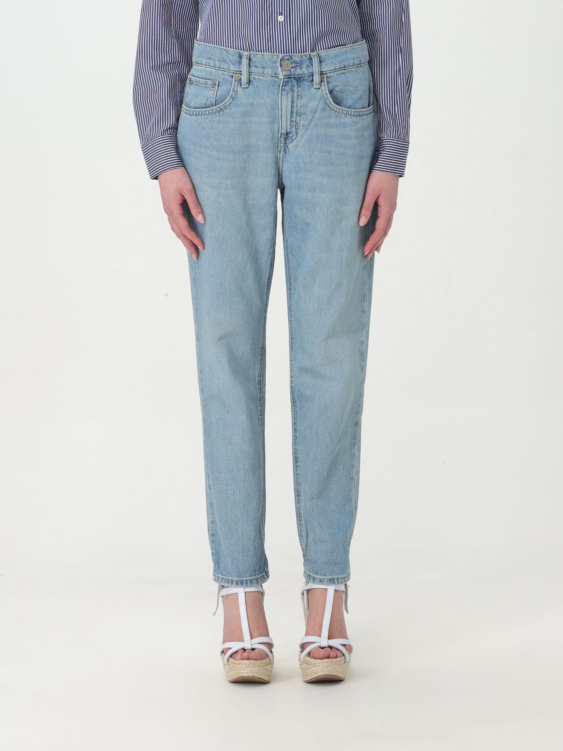 Lauren Ralph Lauren Jeans LAUREN RALPH LAUREN Woman colour Stone Washed