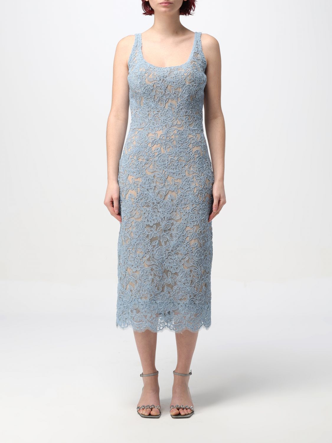 Ermanno Scervino Dress ERMANNO SCERVINO Woman colour Blue