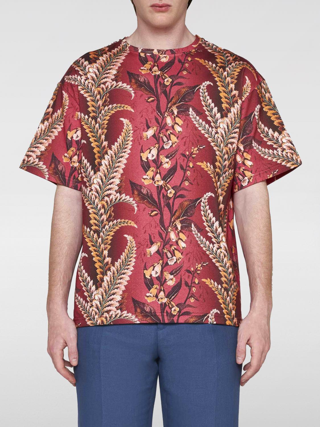 Etro T-Shirt ETRO Men color Burgundy