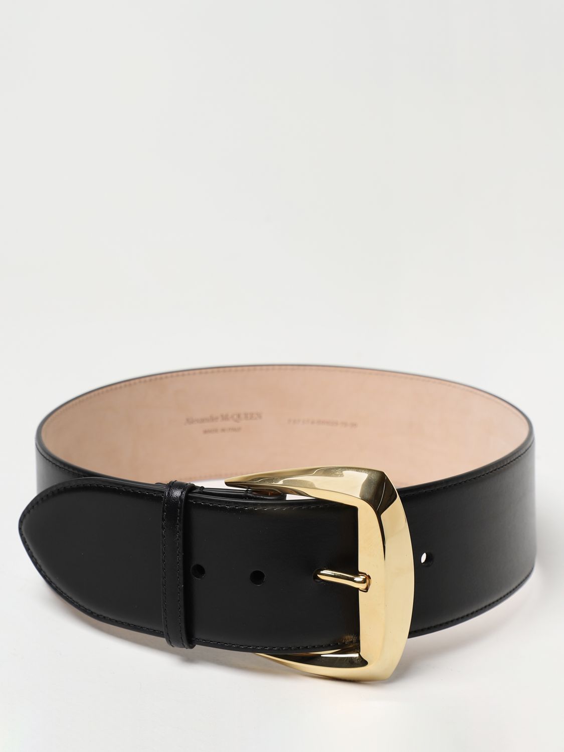 Alexander McQueen Belt ALEXANDER MCQUEEN Woman colour Black