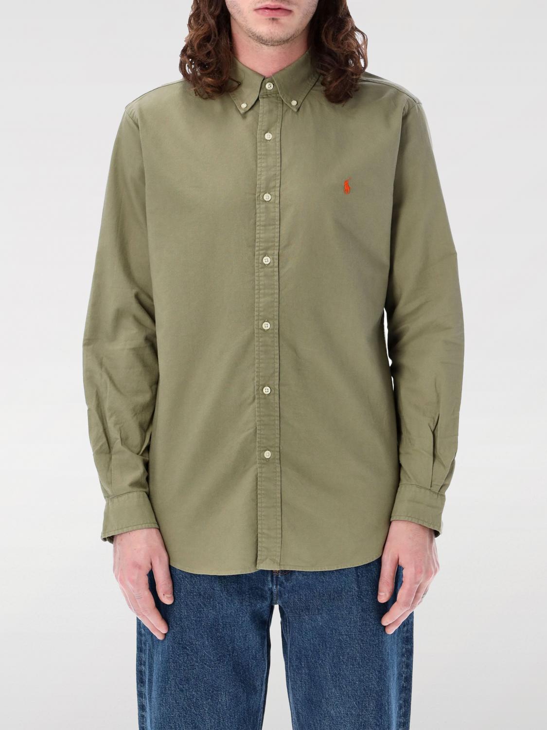 Polo Ralph Lauren Shirt POLO RALPH LAUREN Men color Sage