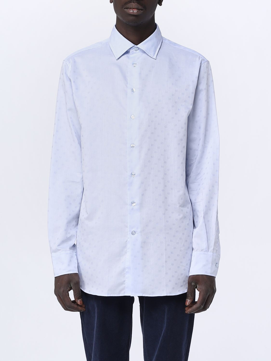 Etro Shirt ETRO Men colour Gnawed Blue