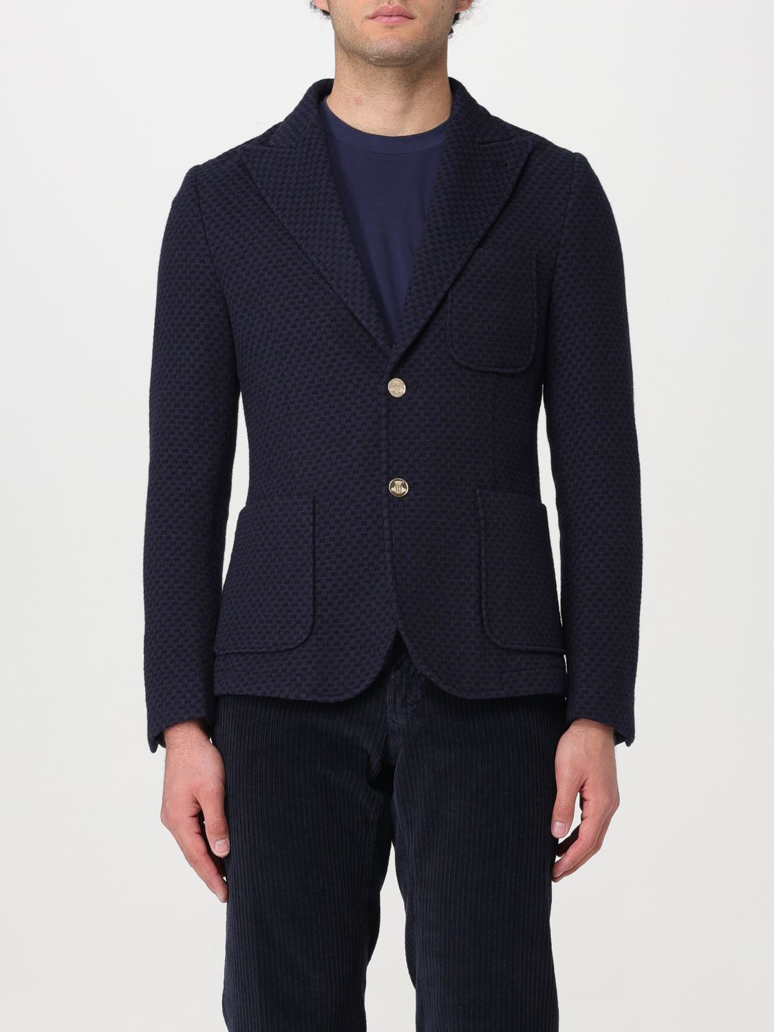 Daniele Alessandrini Blazer DANIELE ALESSANDRINI Men colour Blue