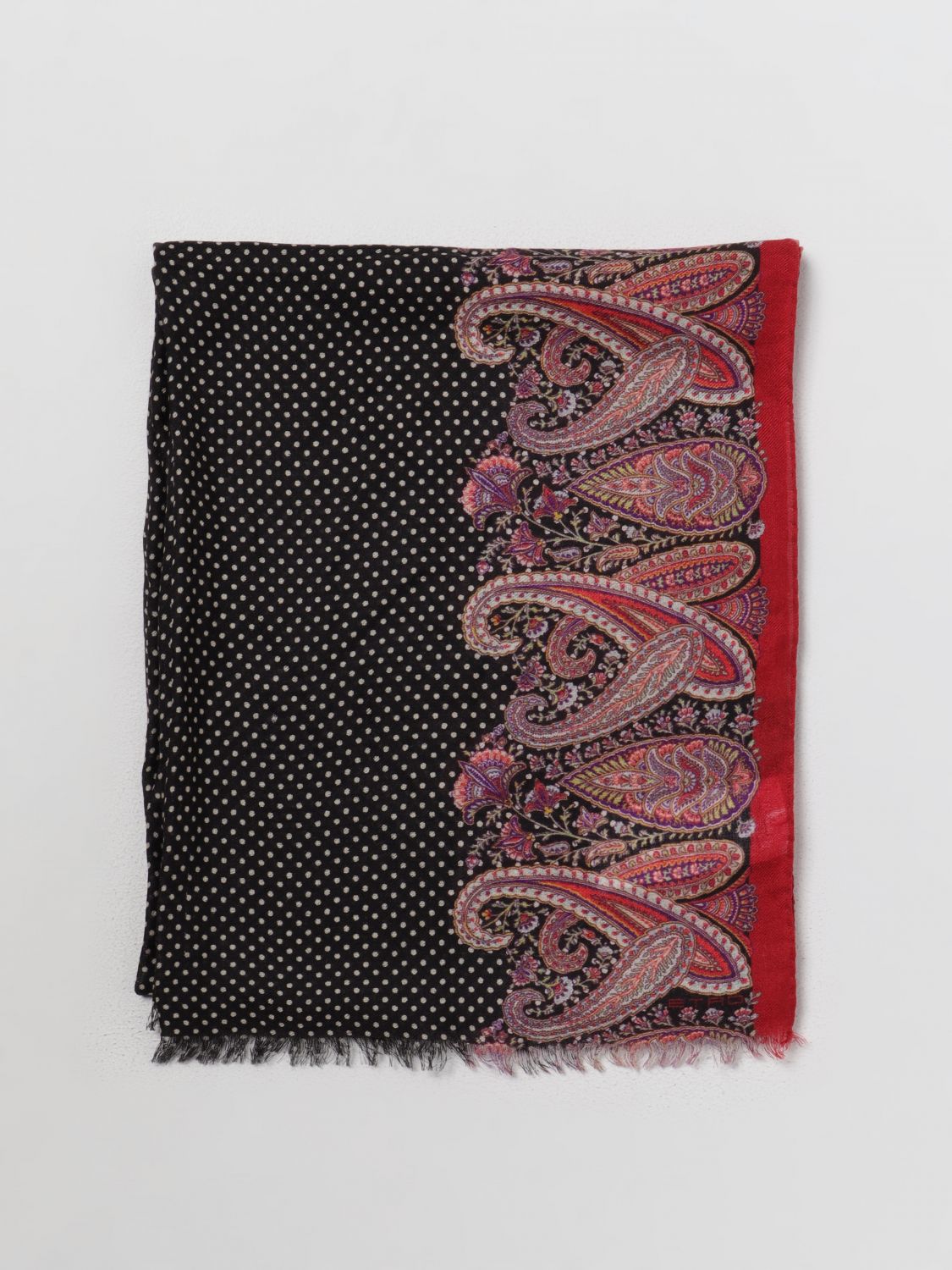 Etro Scarf ETRO Woman colour Black