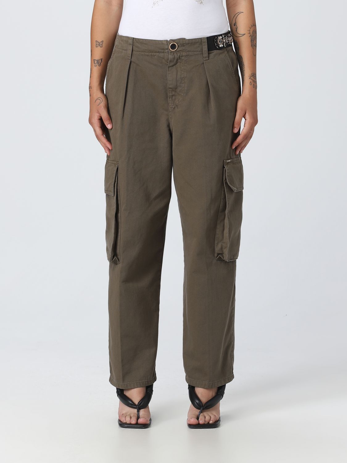 Liu Jo Trousers LIU JO Woman colour Brown