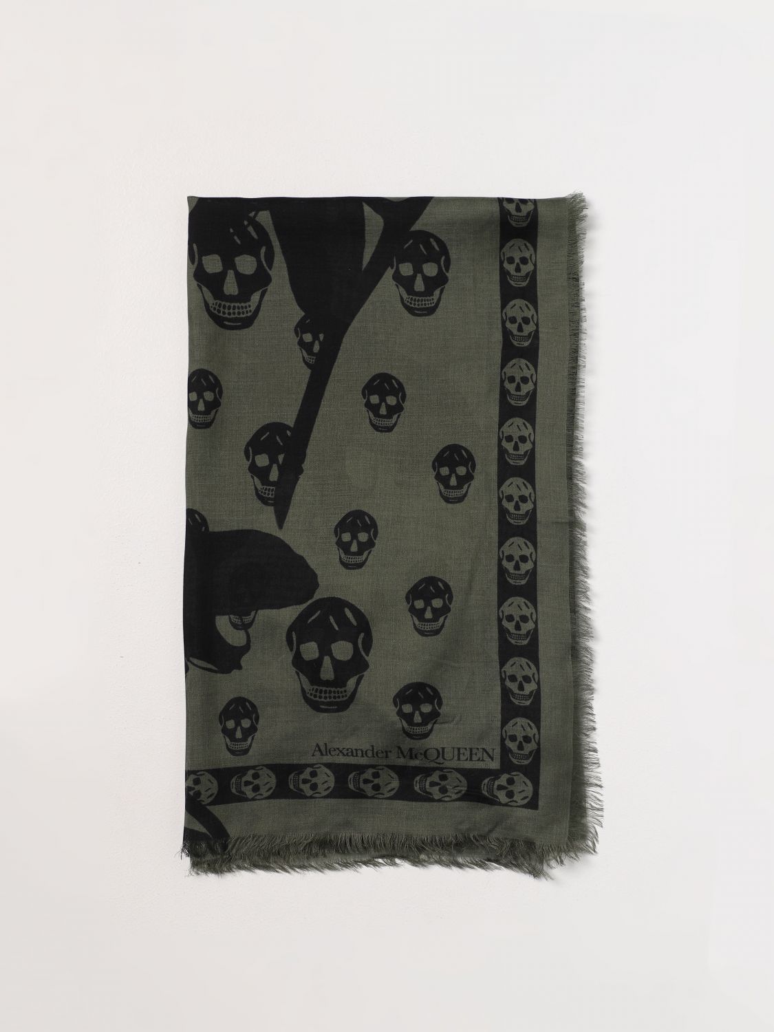 Alexander McQueen Scarf ALEXANDER MCQUEEN Men colour Black