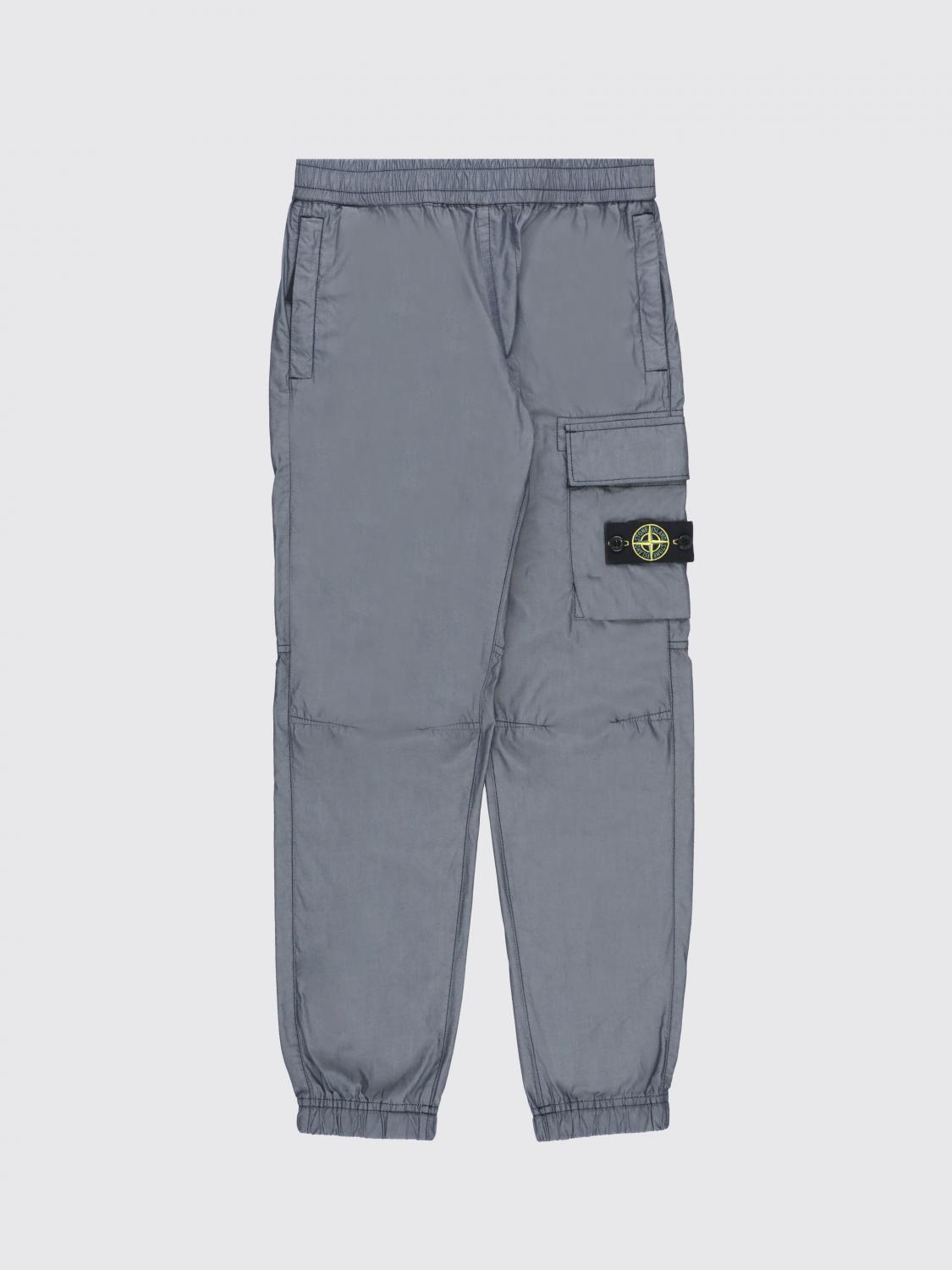 Stone Island Junior Pants STONE ISLAND JUNIOR Kids color Blue